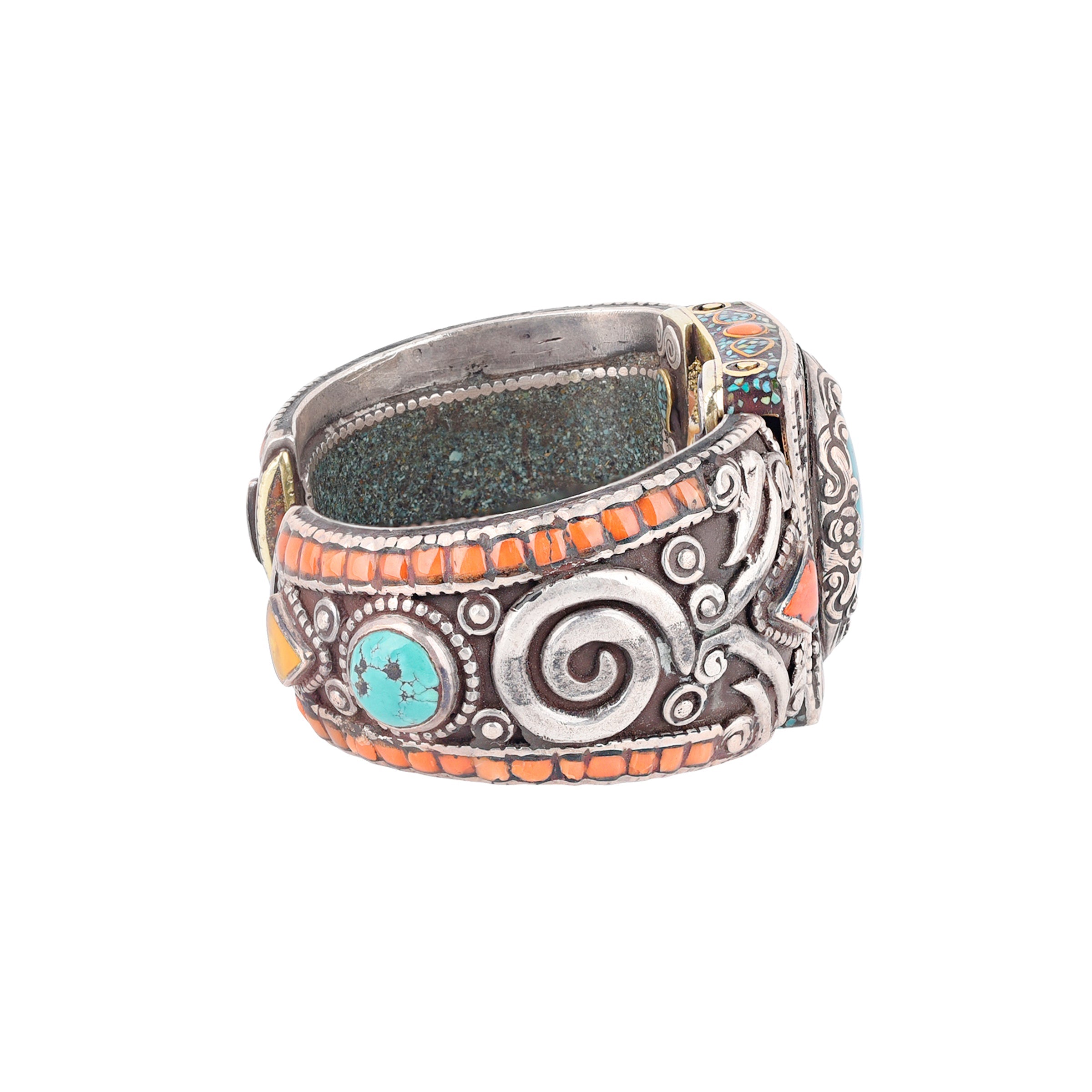 Tibetan Turquoise Cuff