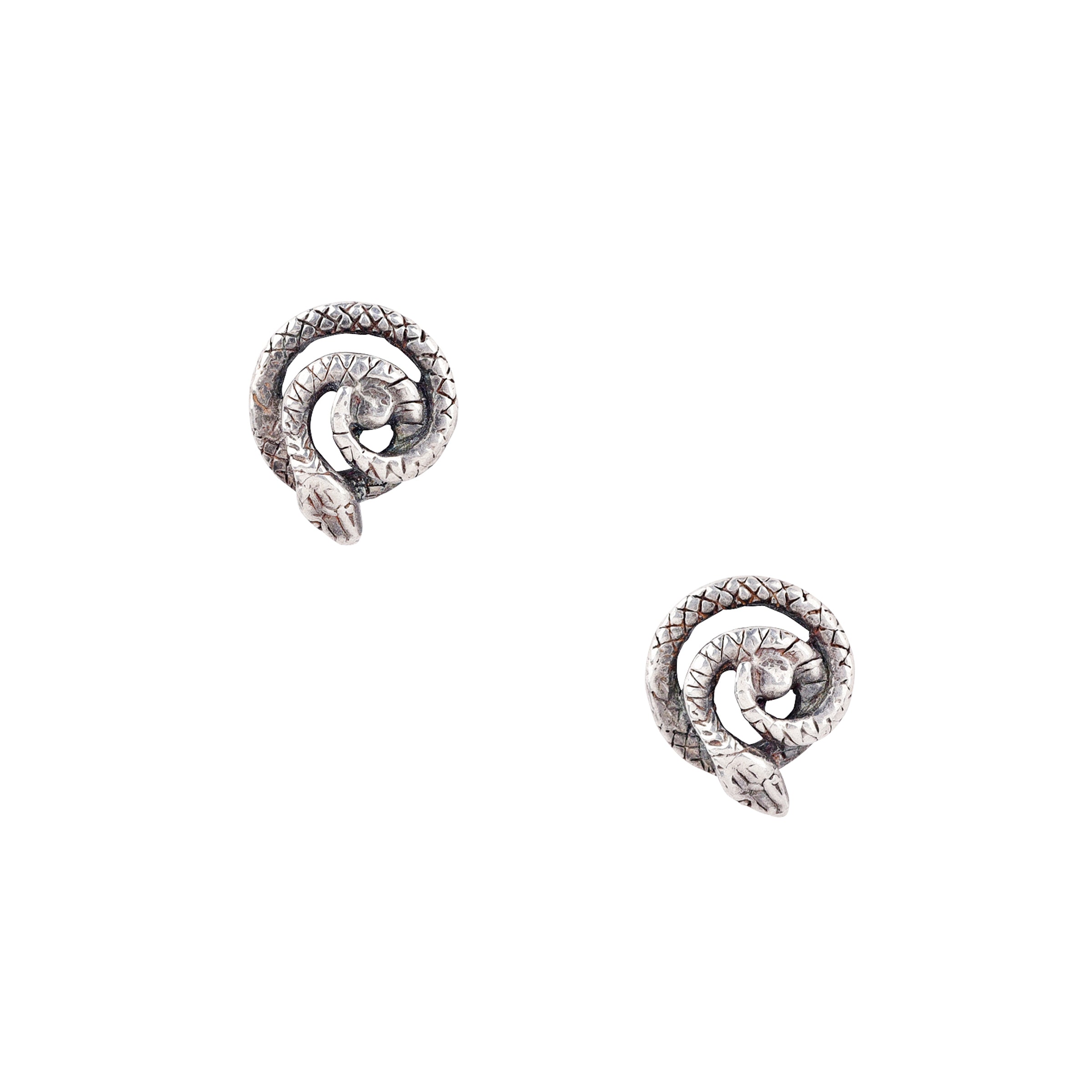 Coil Snake Earrings