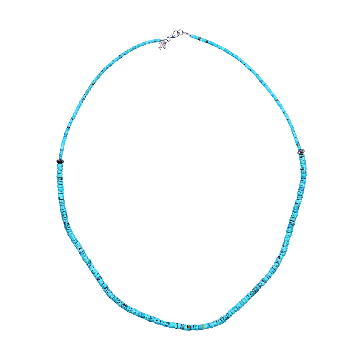 Turquoise Thread Necklace