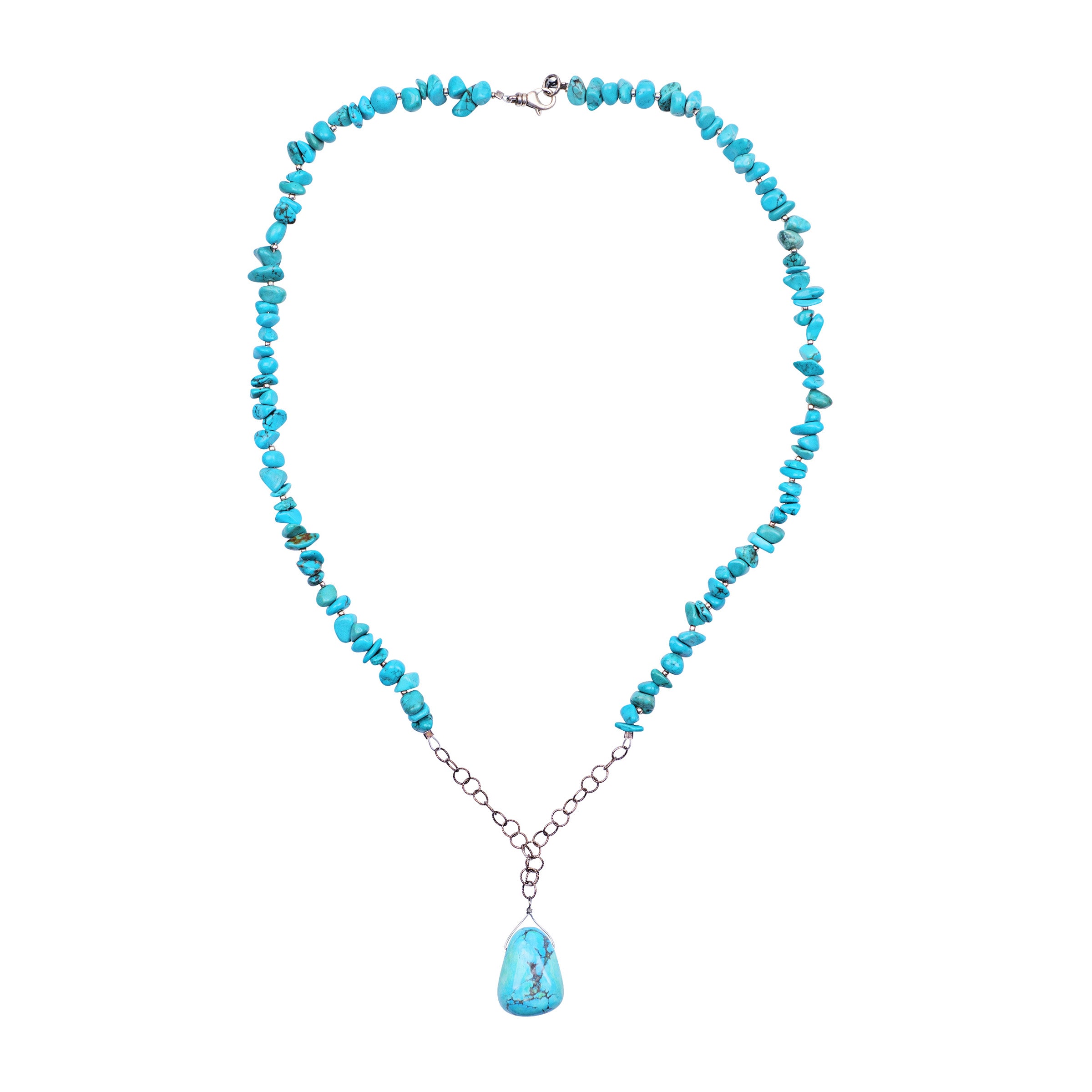 Turquoise Drop Necklace