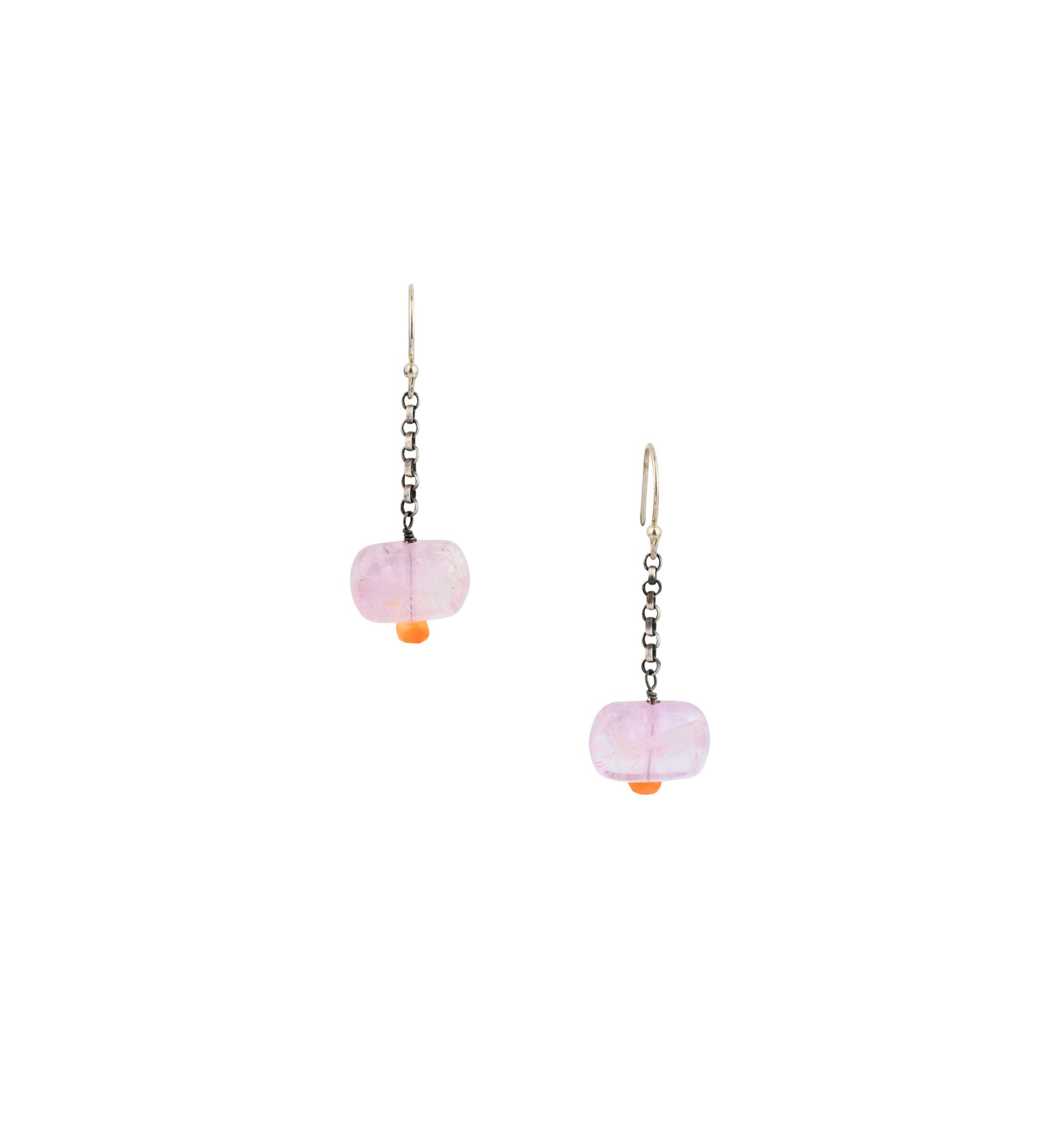 Lavender Ember Earrings
