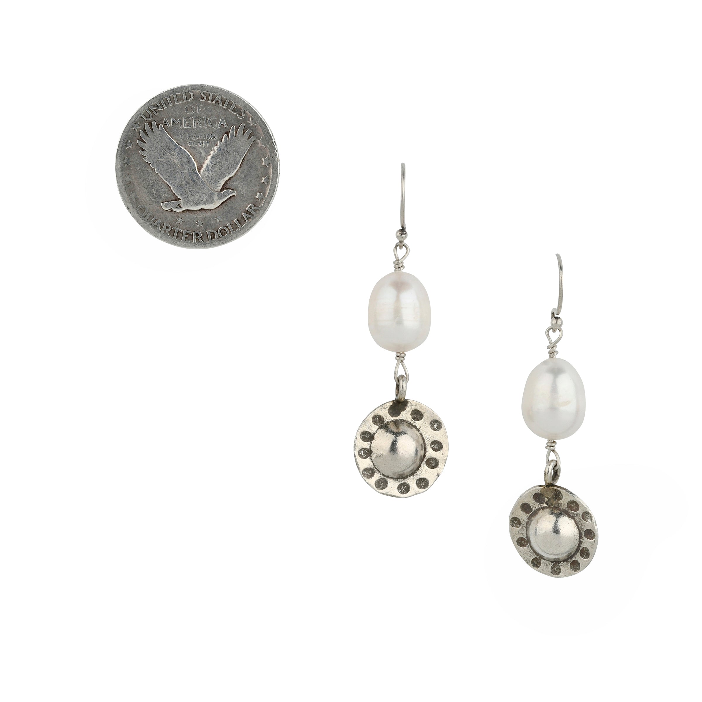 Luna Pearl Drop Earrings