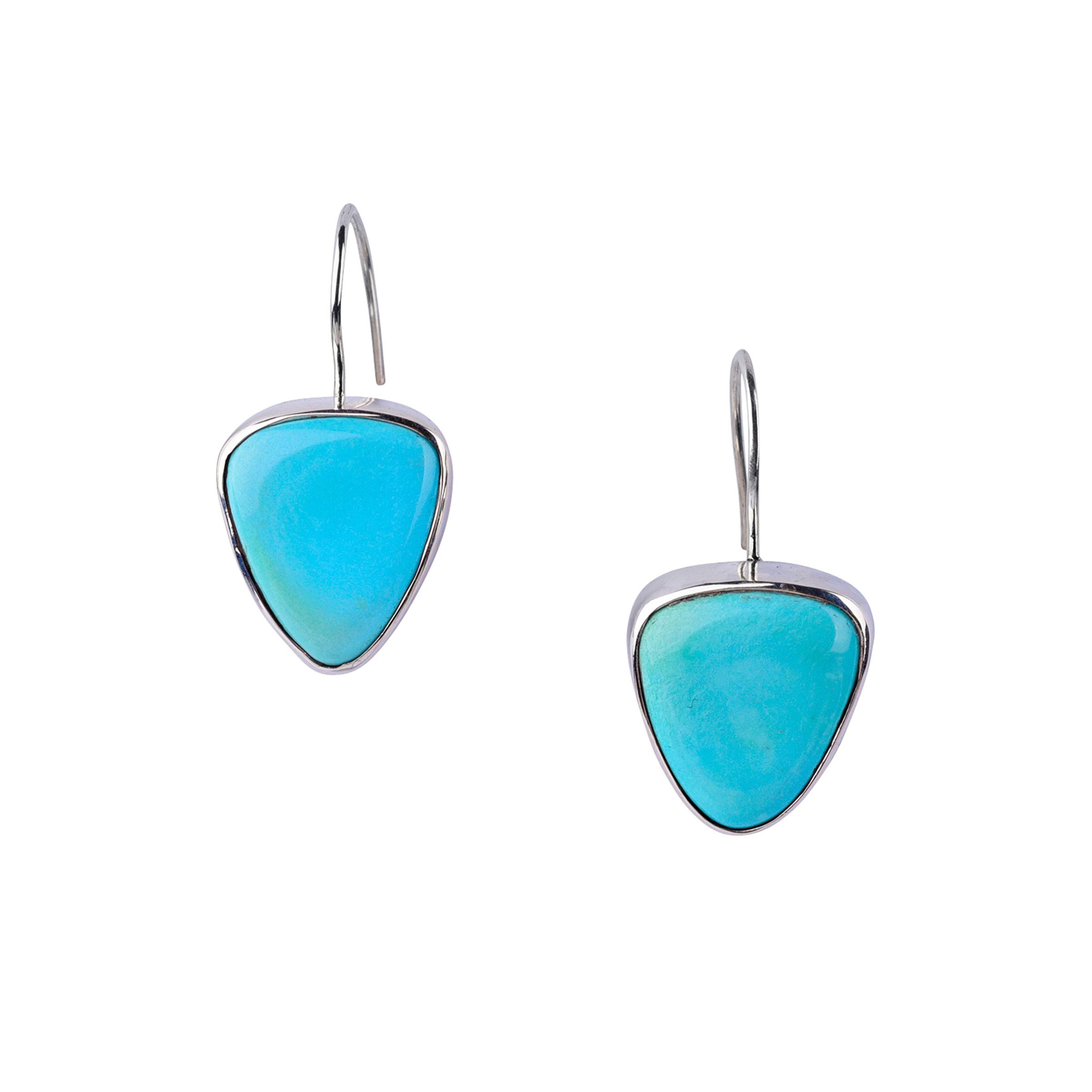 Blue Kernel Earrings