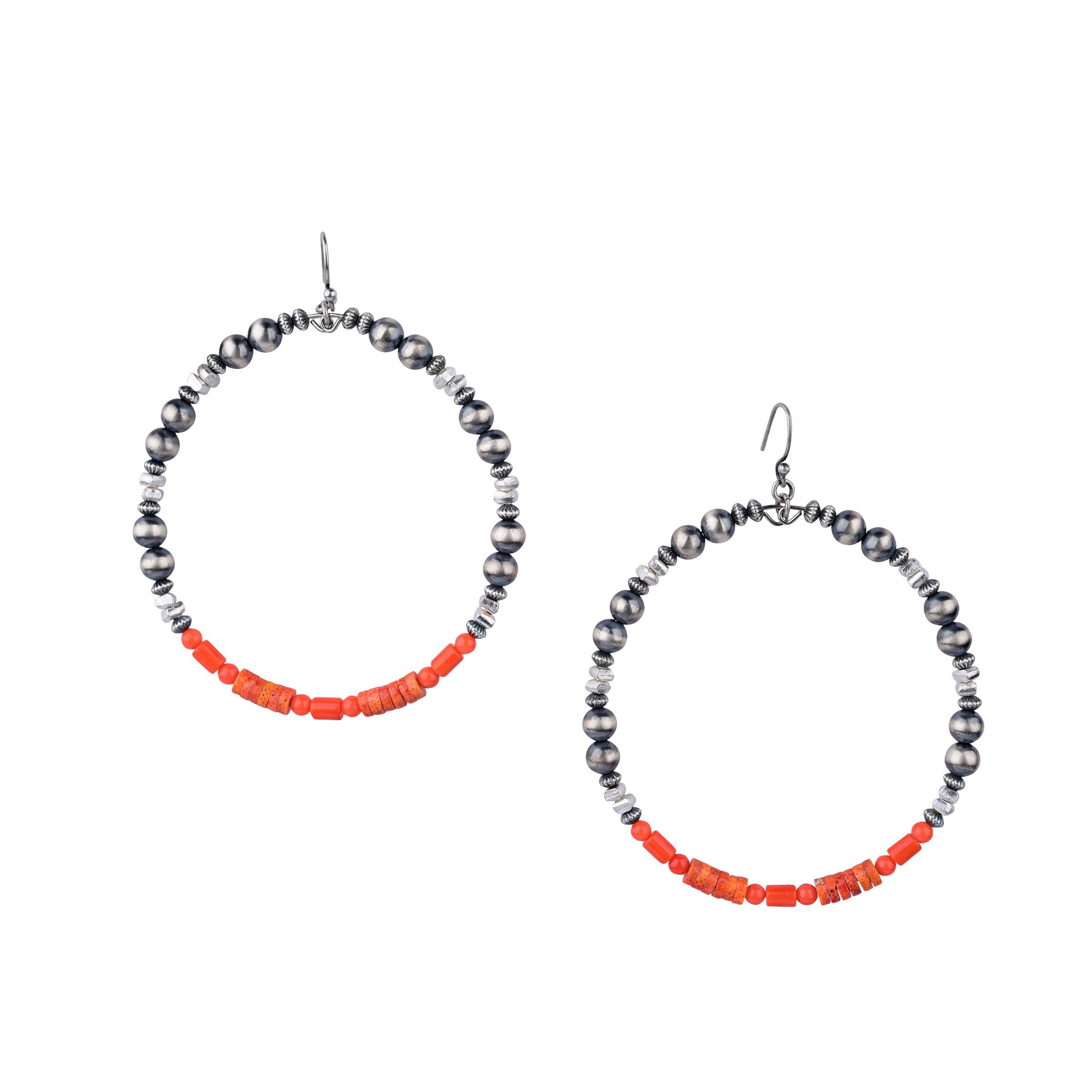 Orange Day Earrings