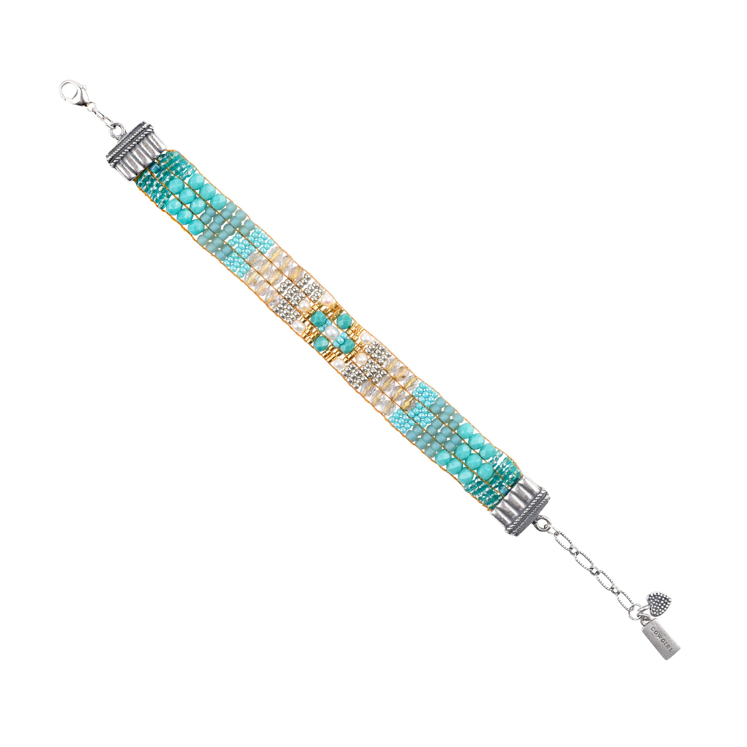 Prairie Star Beaded Bracelet