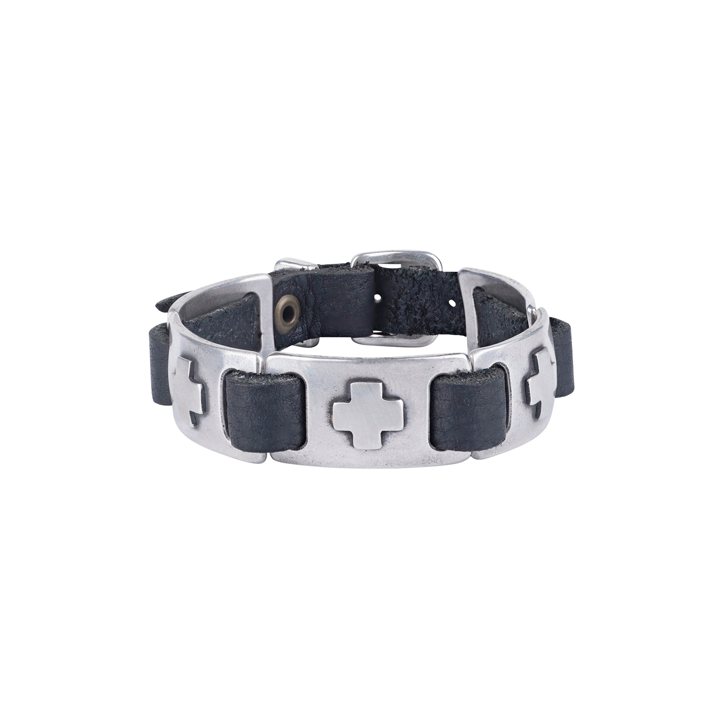 Dennis Hogan Cross Bracelet (Black)