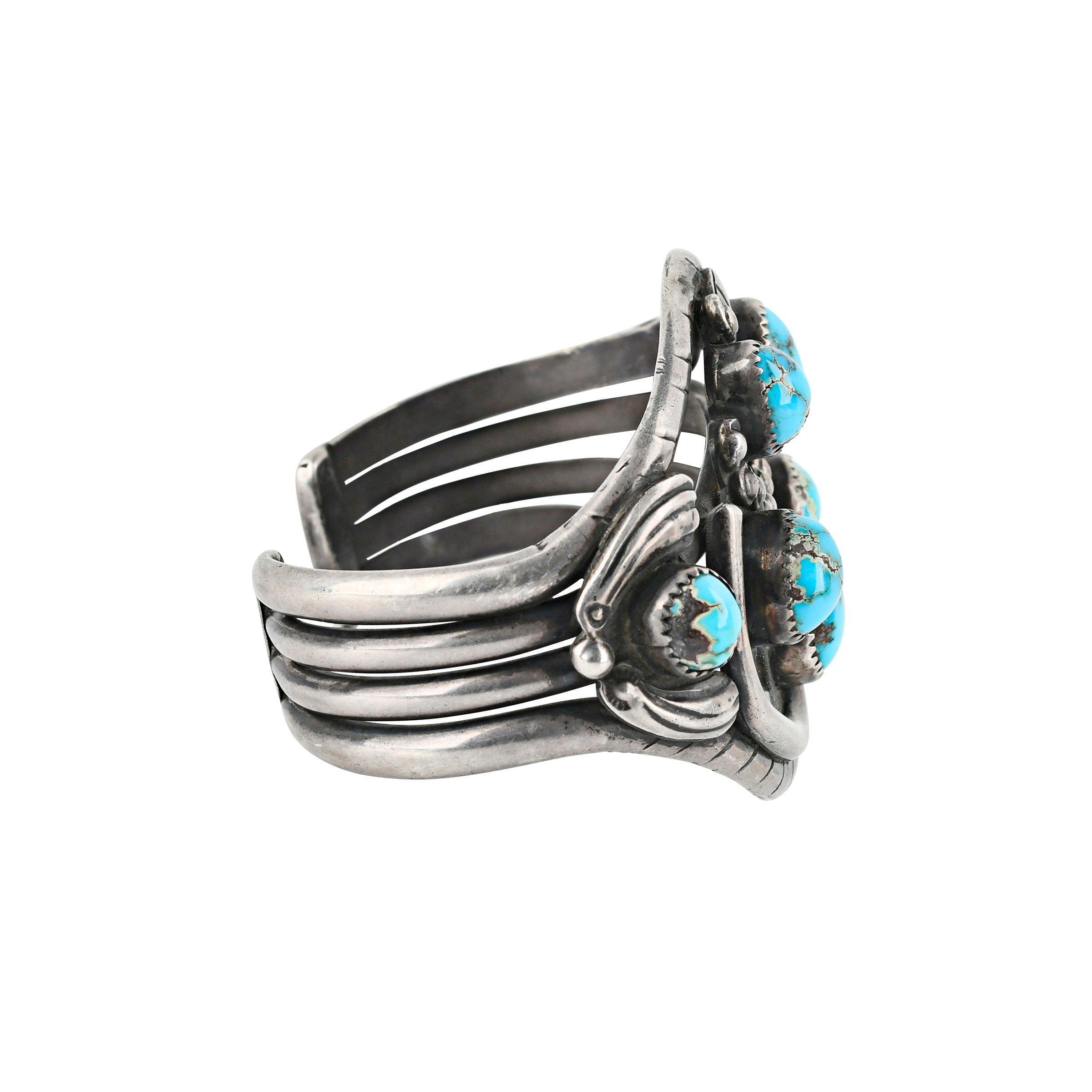 Vintage Persian Turquoise 1950's Cuff