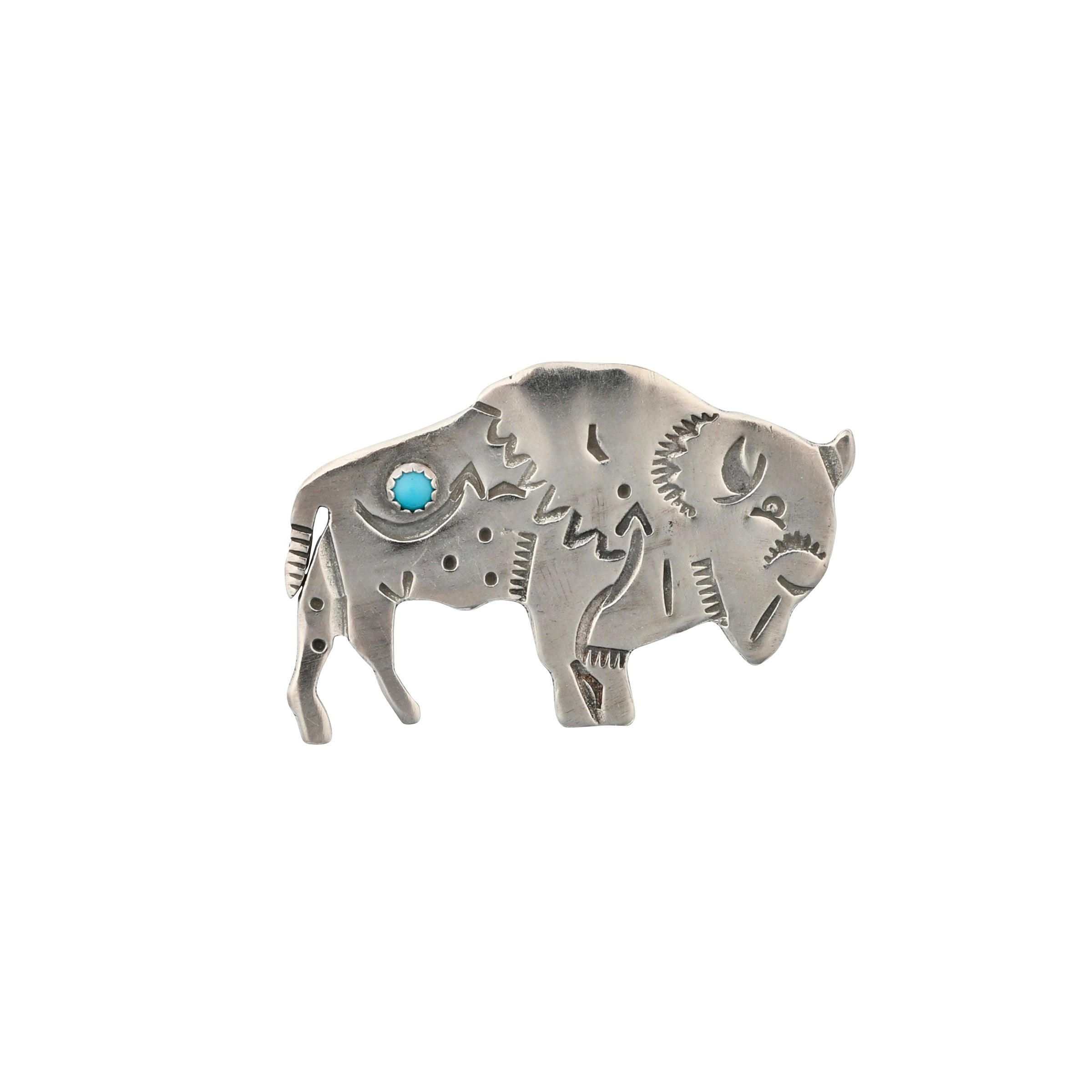Joe Eby Bison Pin