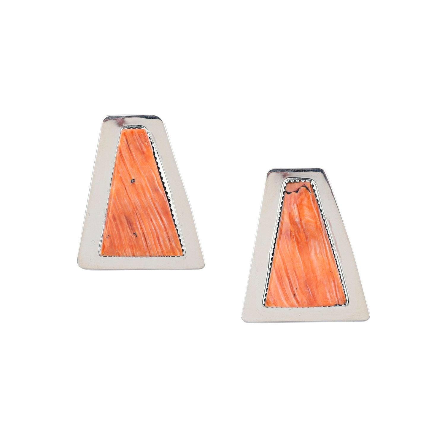 Felix Tenorio Spiny Oyster Post Earrings