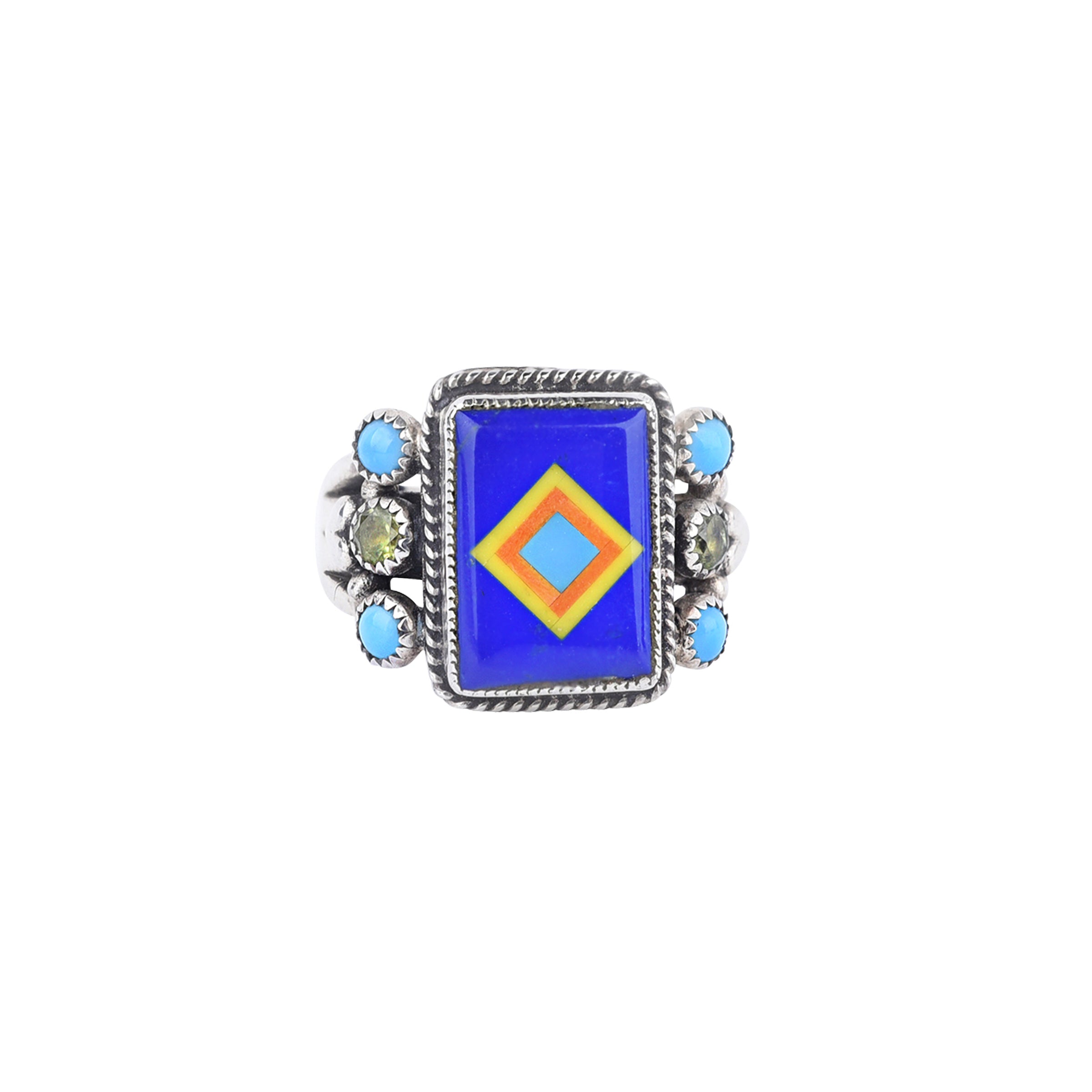 Aldrich Art Lazuli Ring - Size 7