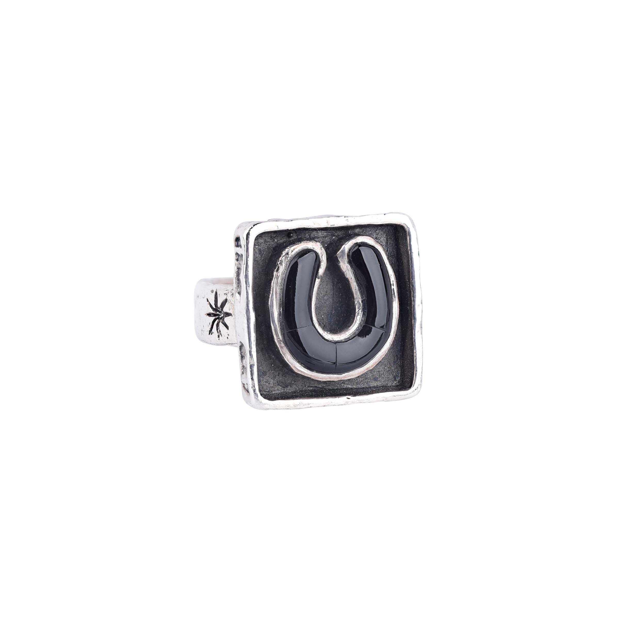 Horseshoe Signet Ring