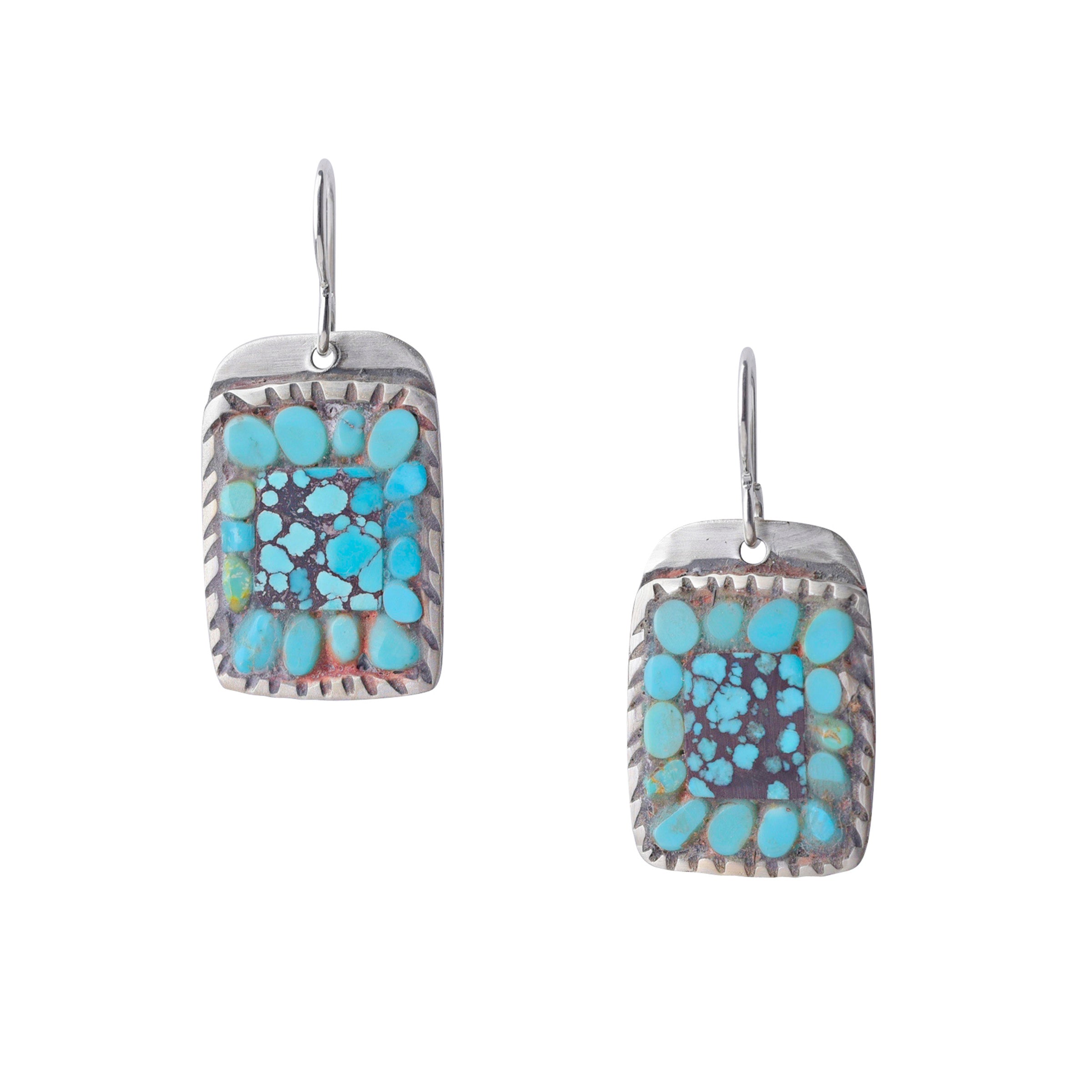 Charlie Favour Turquoise Garden Earrings