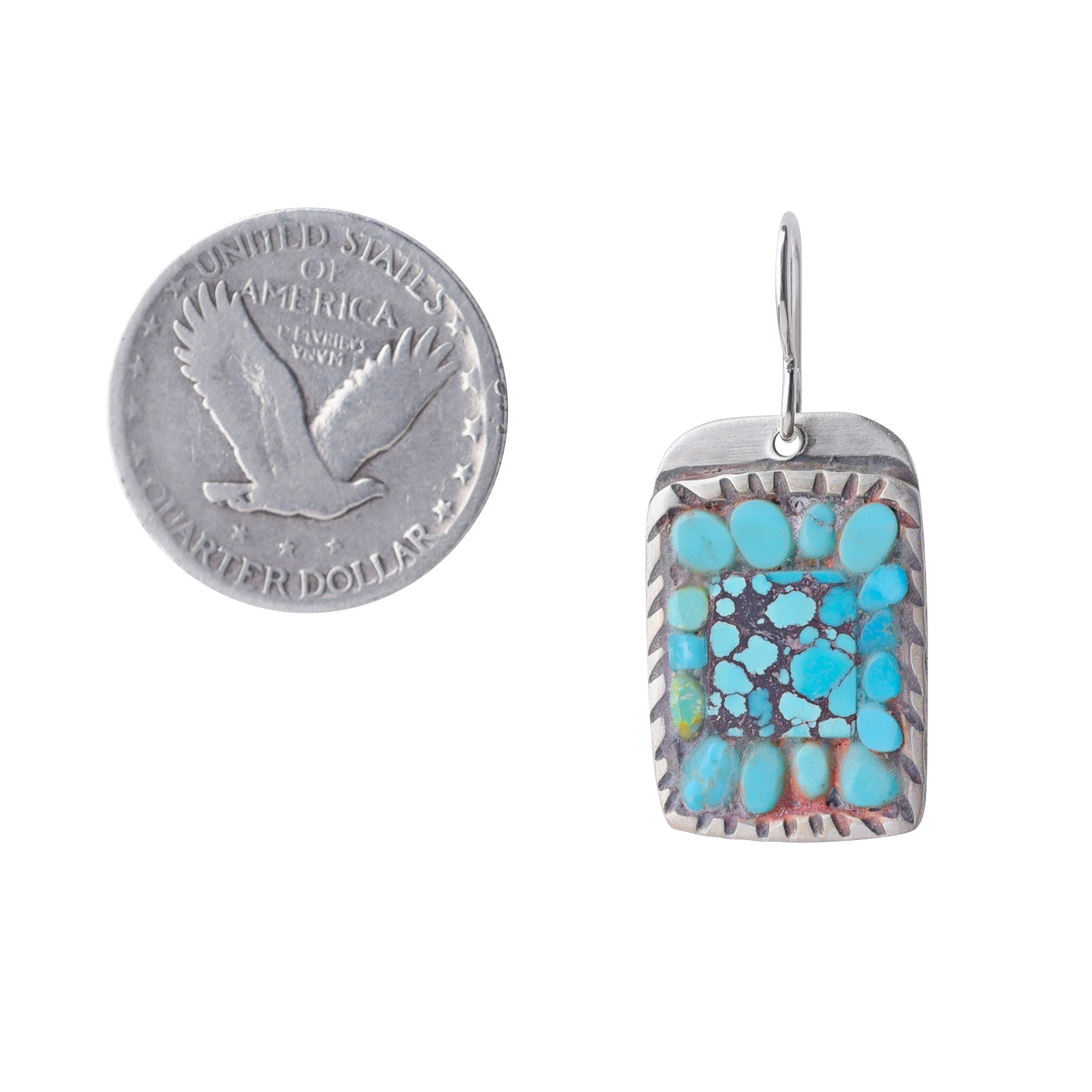 Charlie Favour Turquoise Garden Earrings