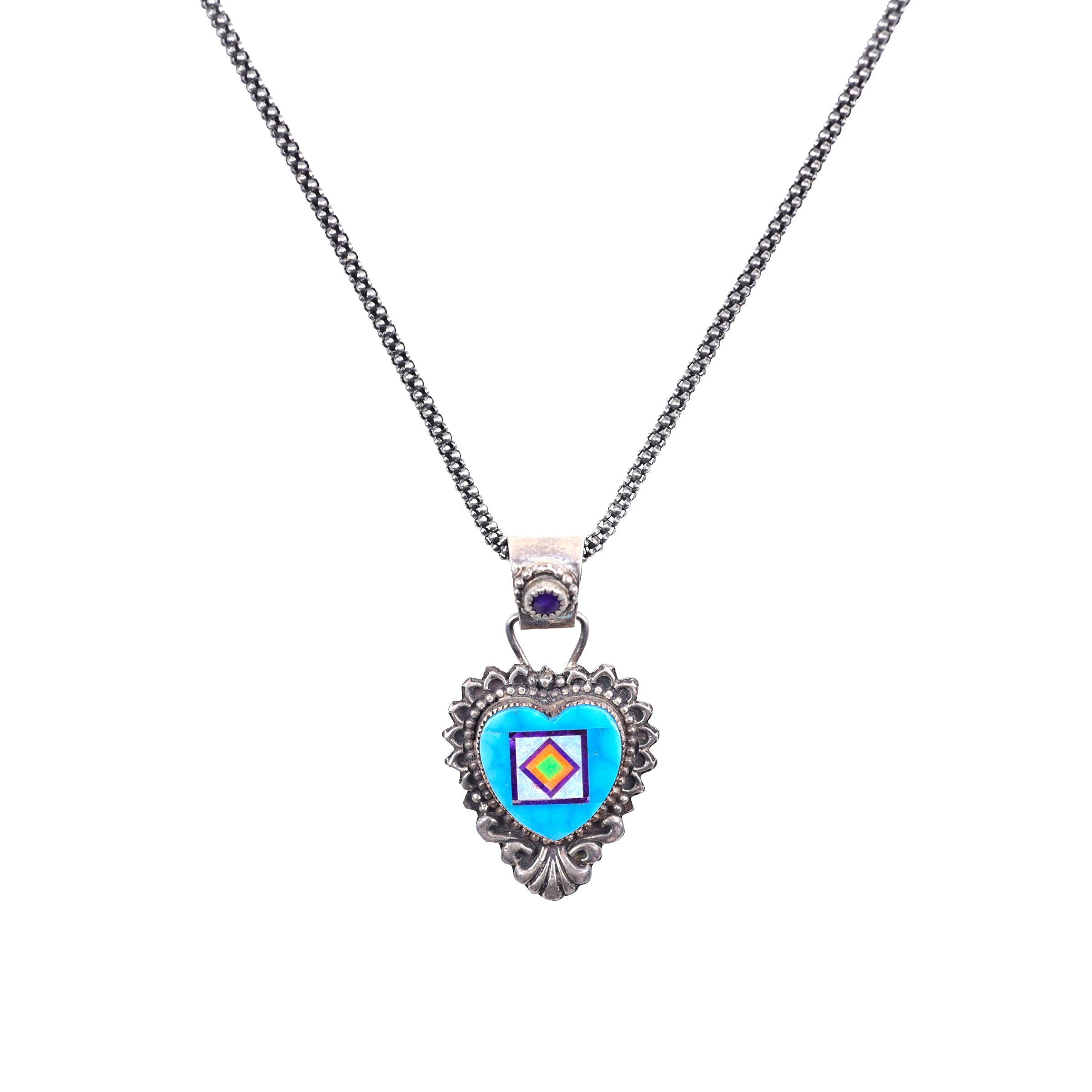 Aldrich Art Extended Heart Necklace