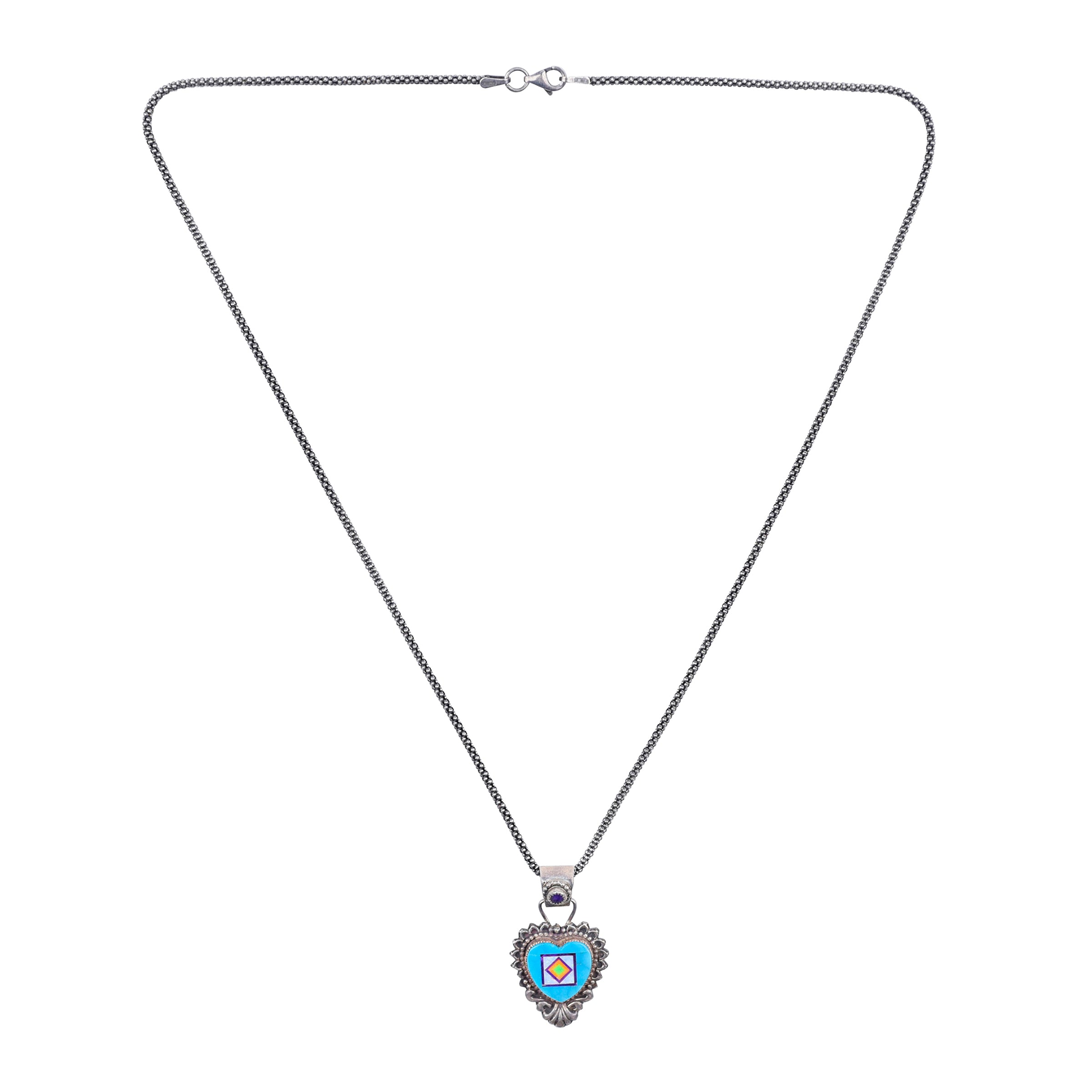 Aldrich Art Extended Heart Necklace