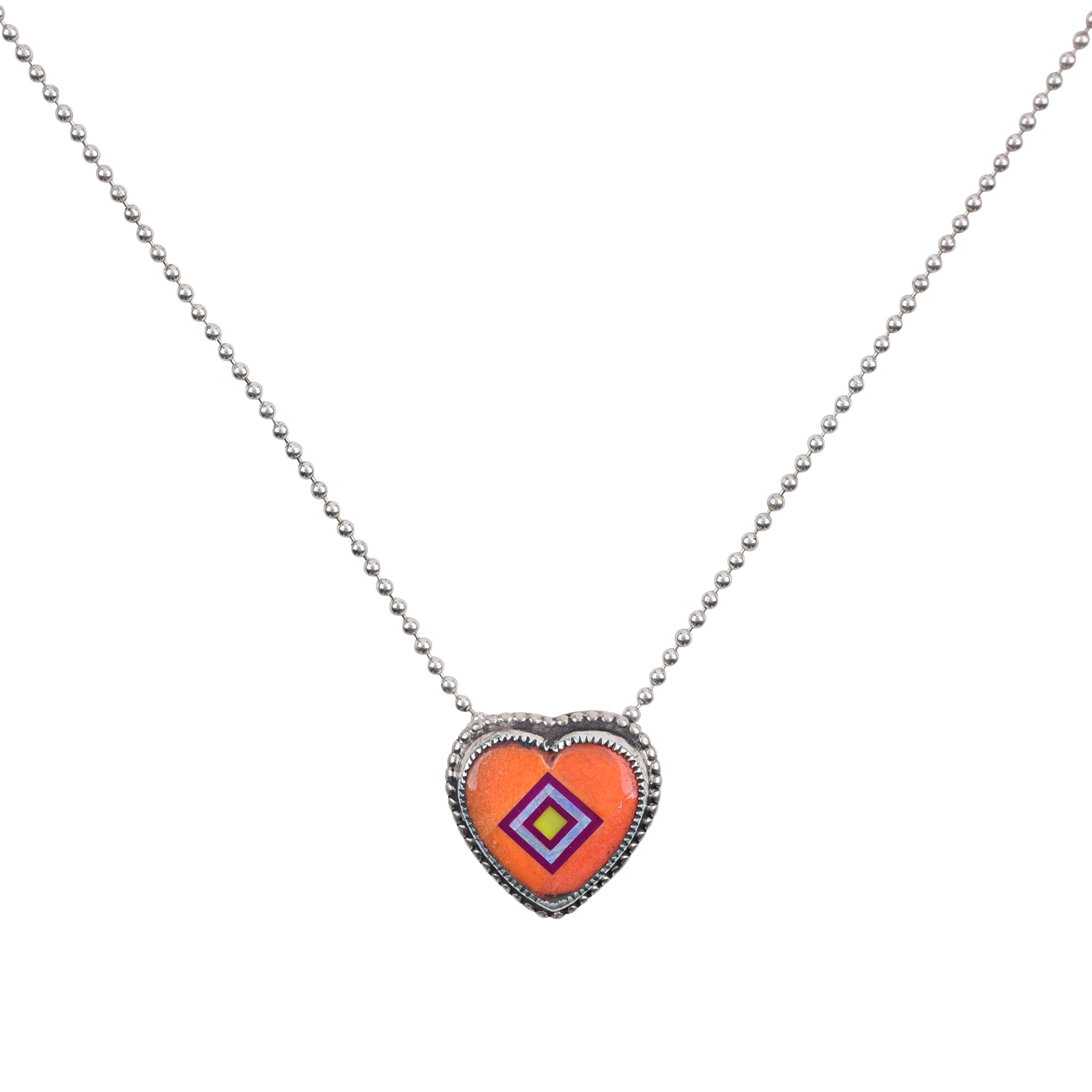 Aldrich Art Spiny Heart Necklace