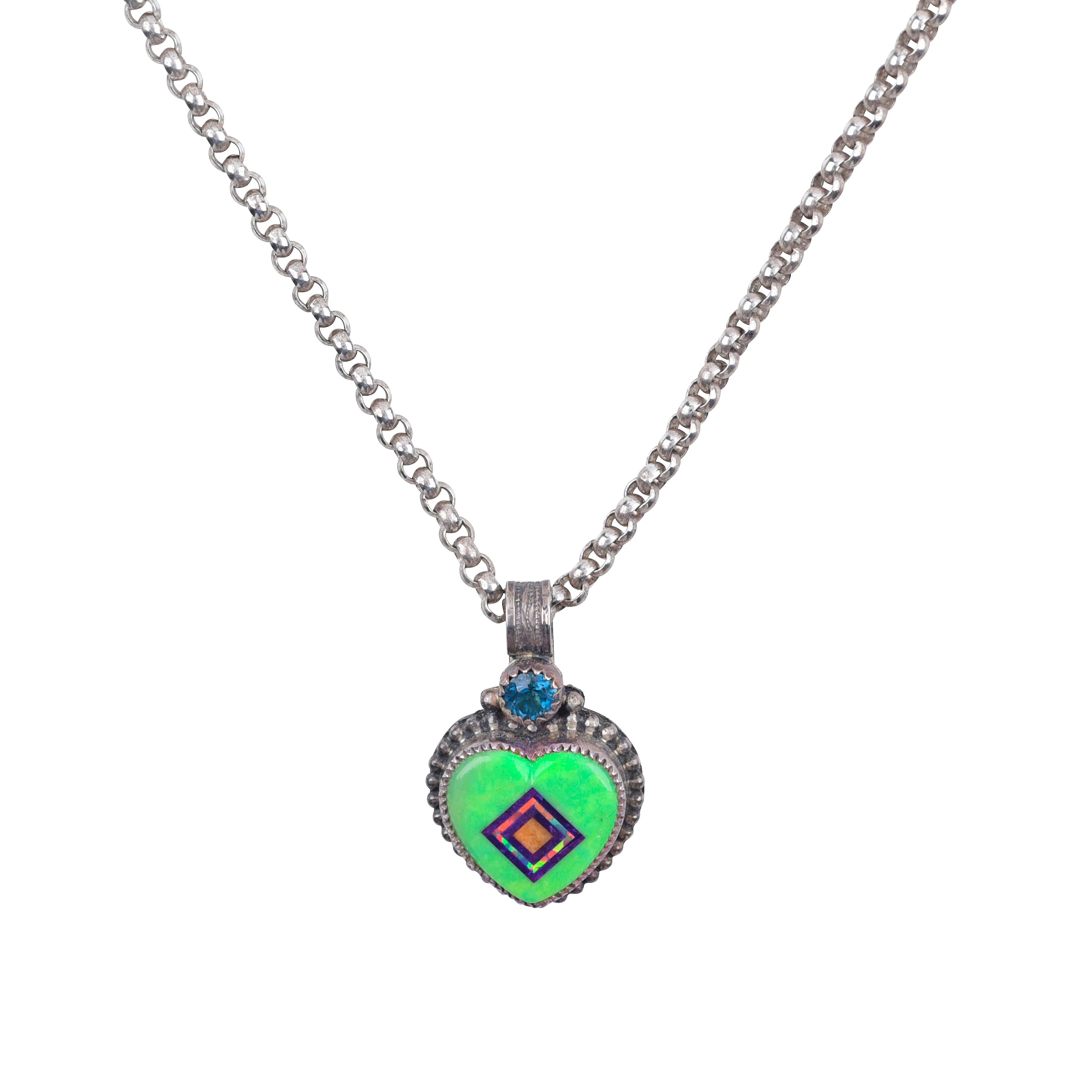 Aldrich Art Spring Heart Necklace