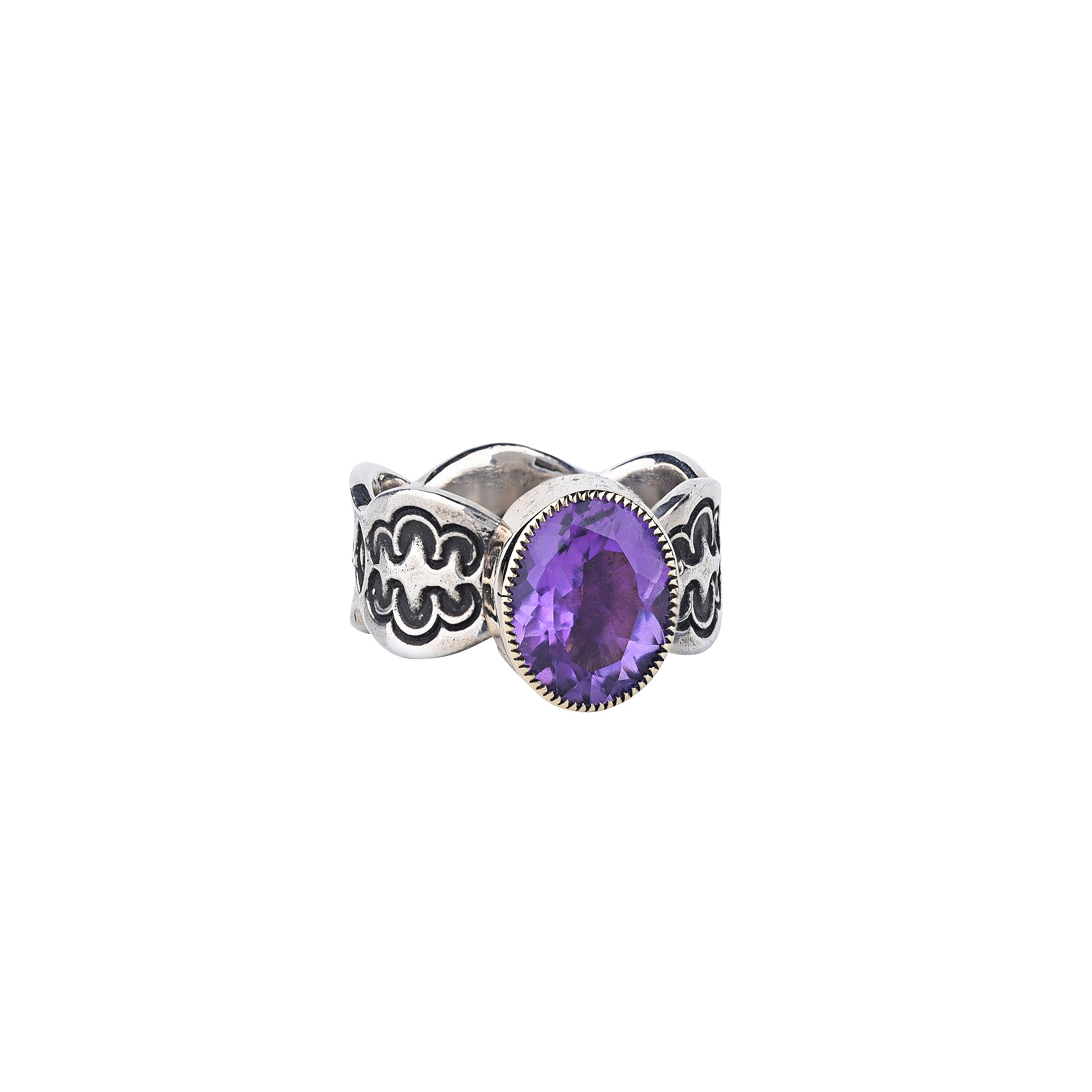 Chris Dungan Amethyst Ring - Size 7