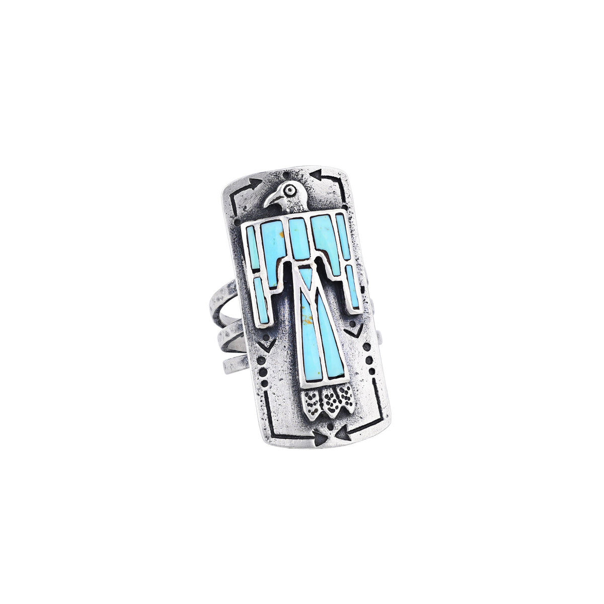 Nomad Rising Bird Shield Ring