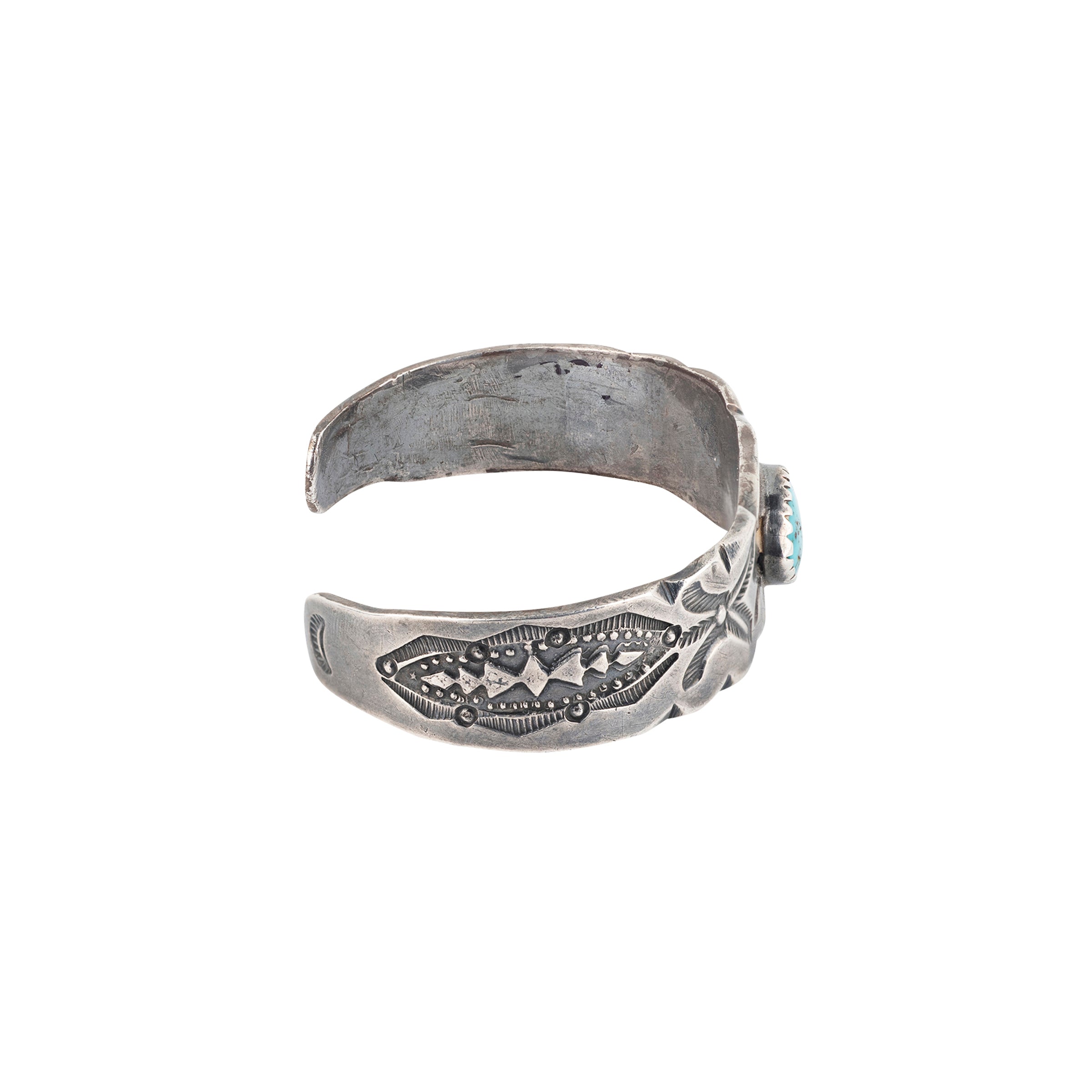 1920's, vintage, turquoise, cuff, bracelet, native