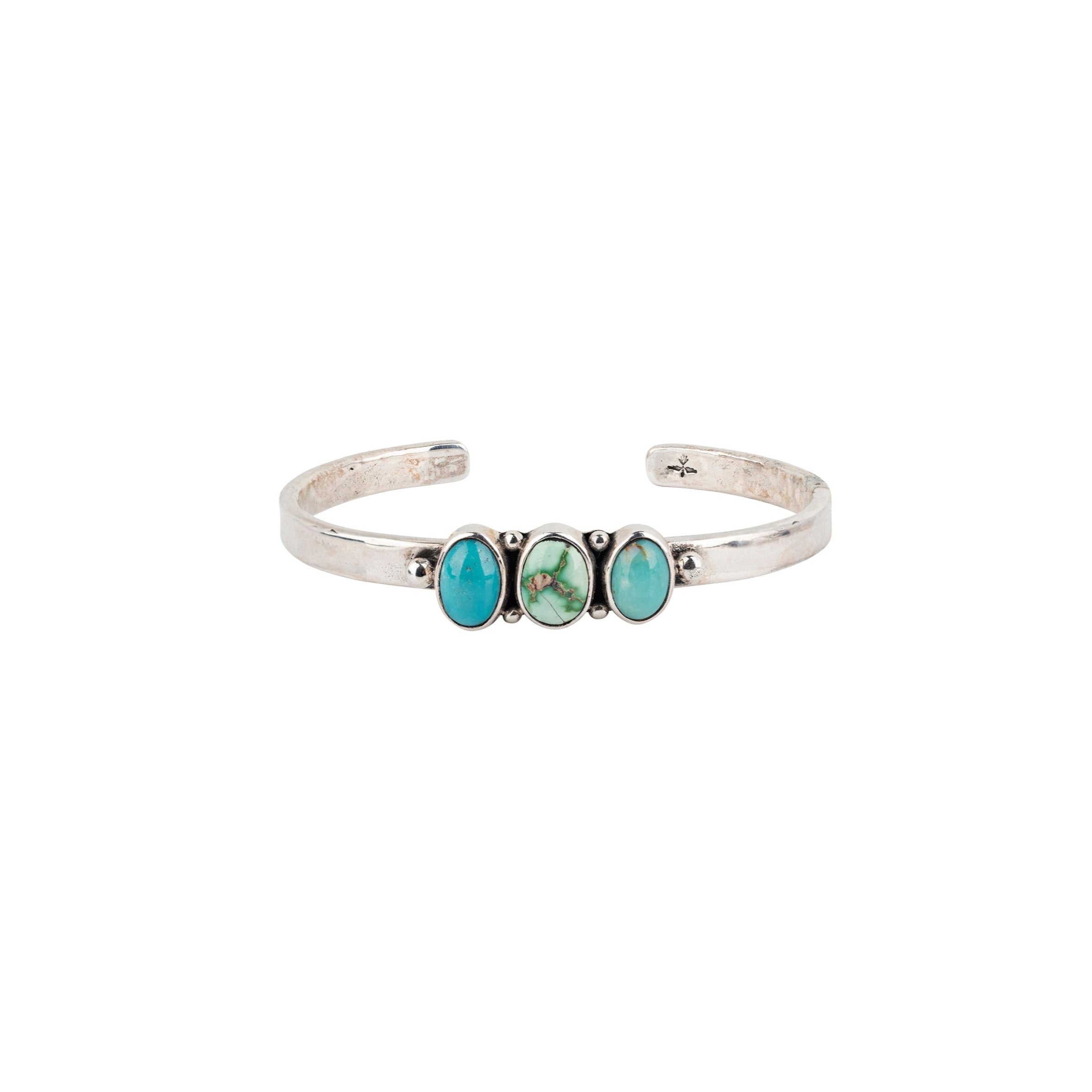 Nomad, cuff, turquoise, sterling silver, bracelet