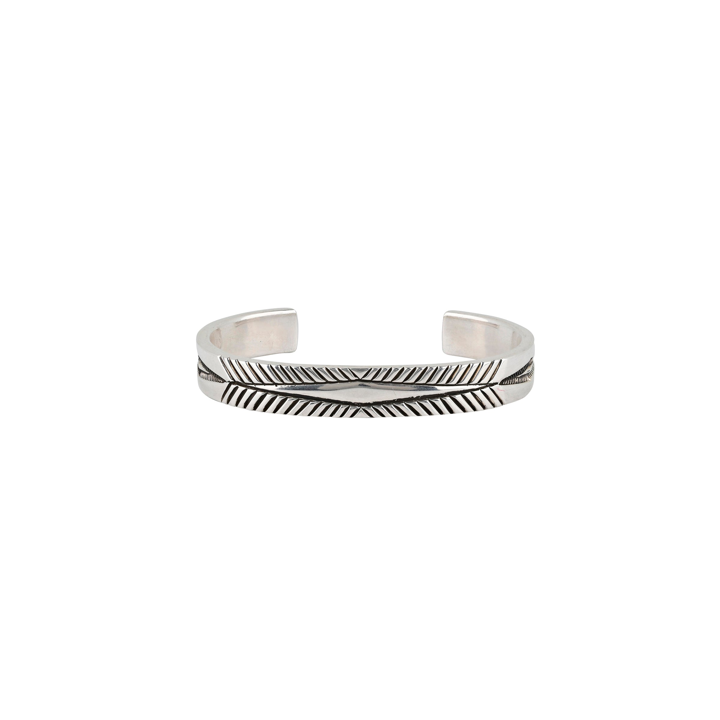 Jennifer Curtis Diamond Cut Cuff, sterling silver, artisan, native, made in USA, accessory, wild west, bracelet