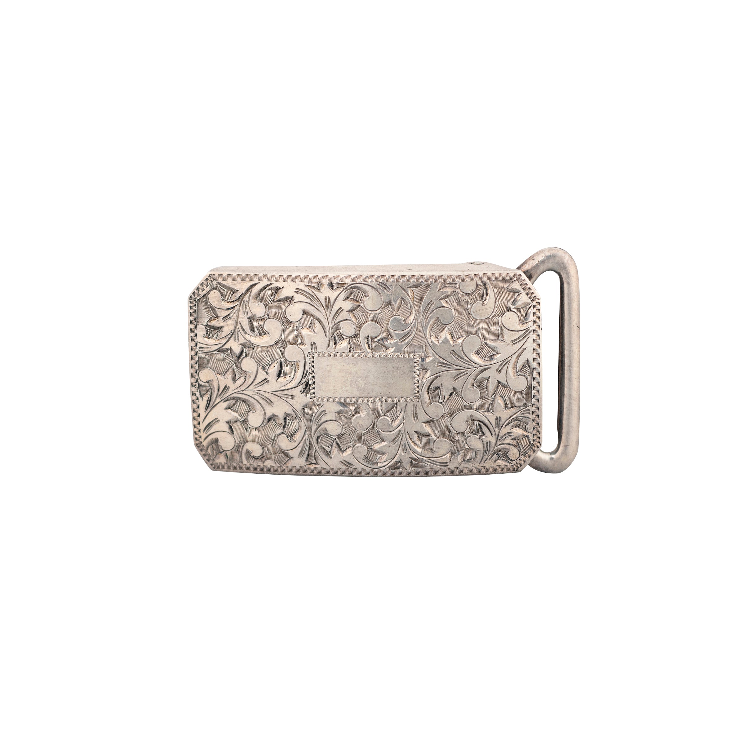 Vintage Navajo Silver Coin Belt Buckle (c.1940's), native, sterling silver, accessory, made in USA