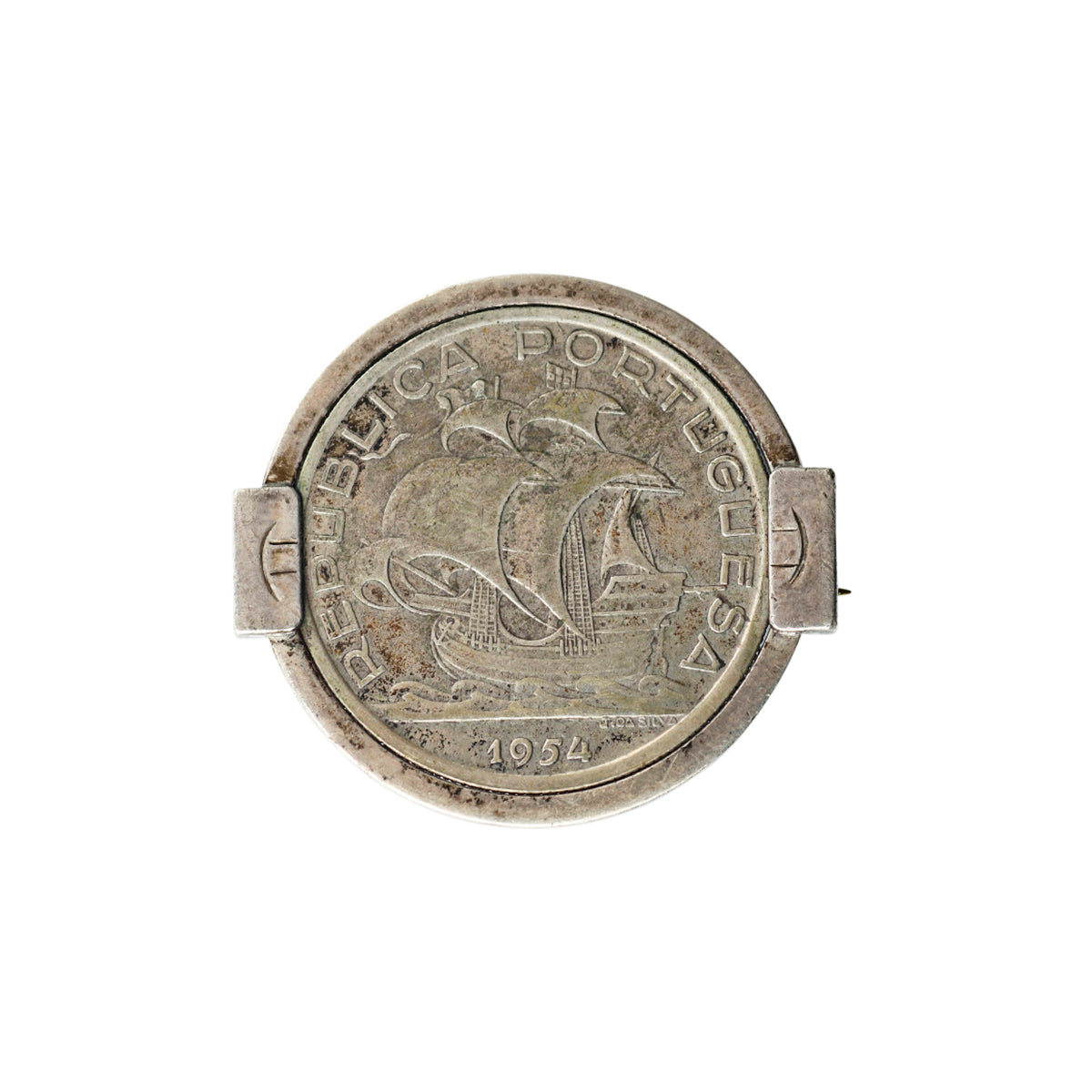 Vintage Coin Toss Pin