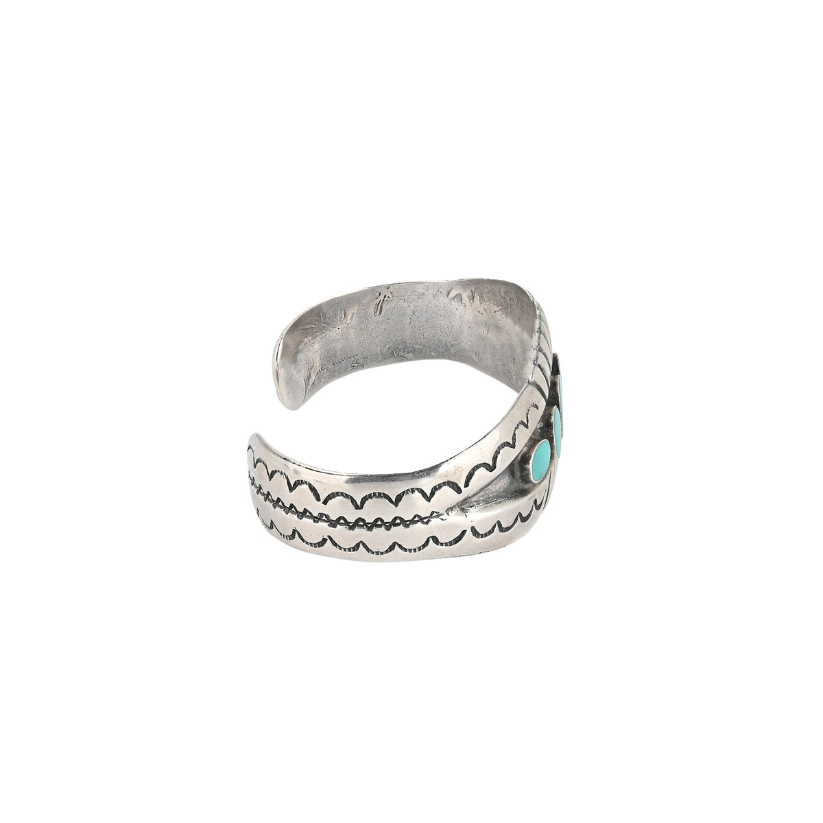 Vintage Navajo Turquoise Cuff