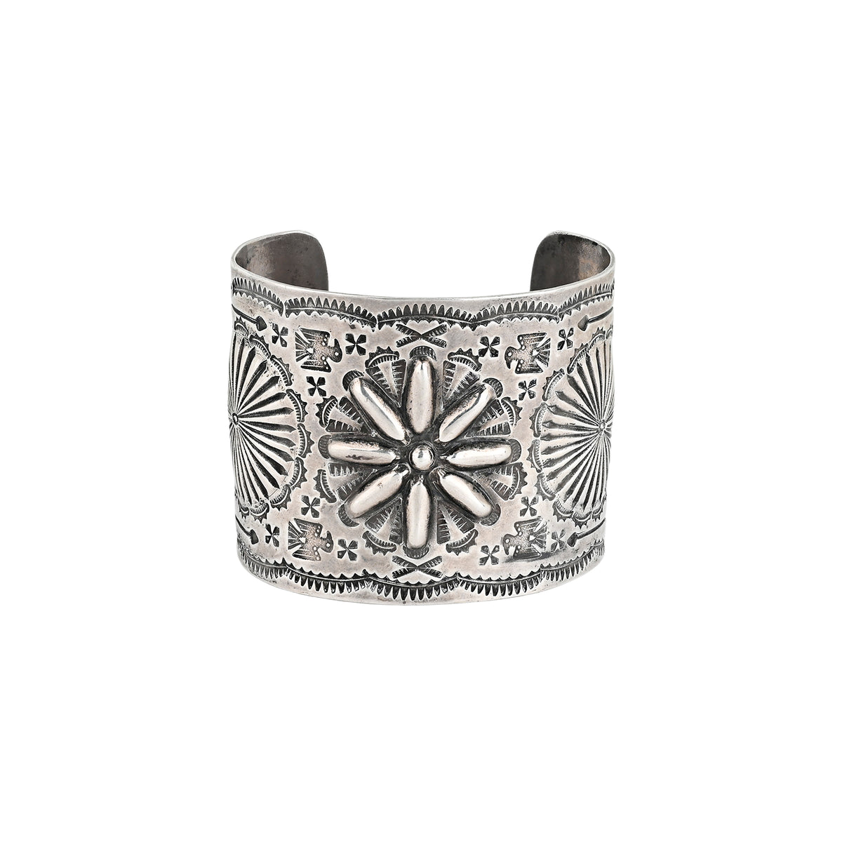 Vintage Stamped Cuff