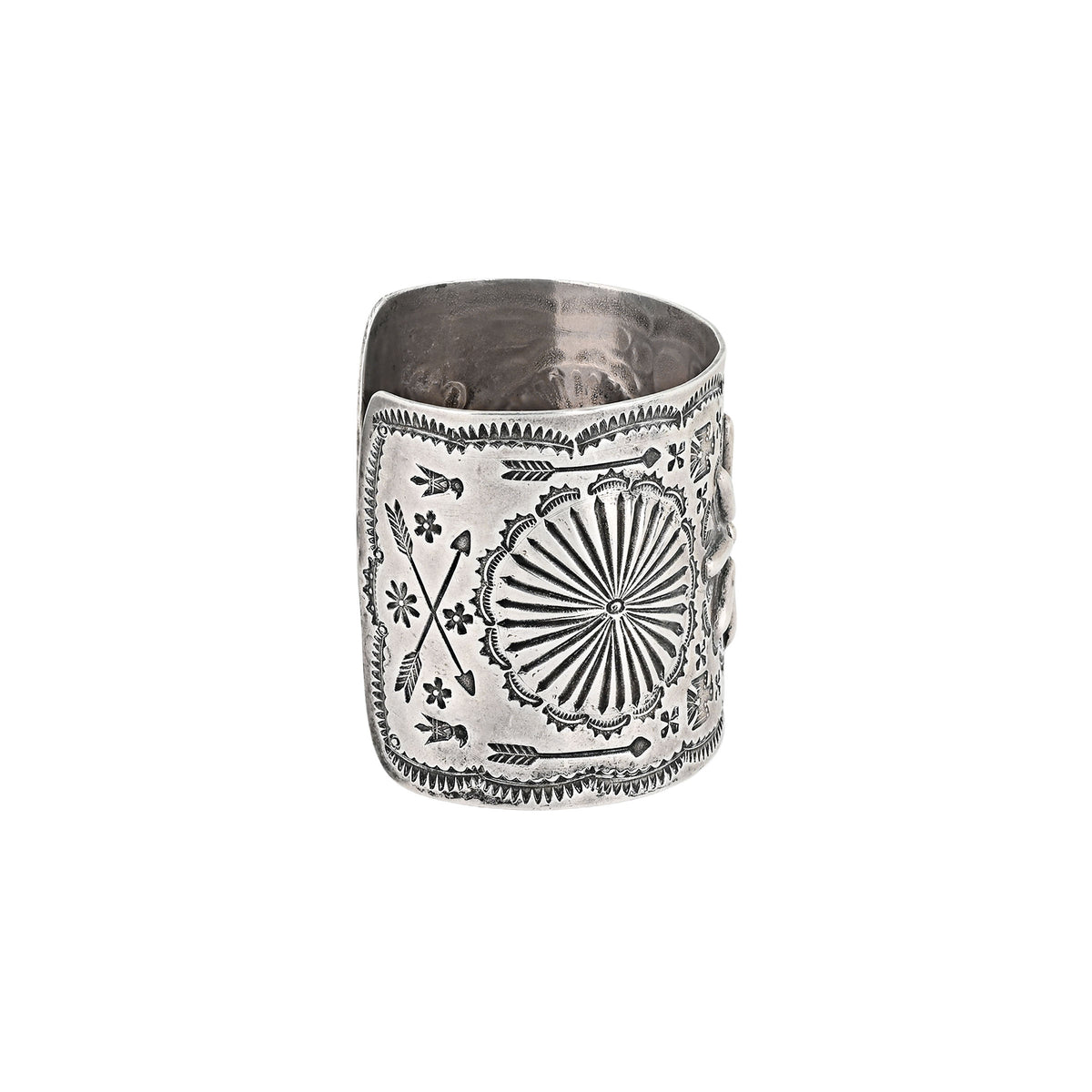 Vintage Stamped Cuff