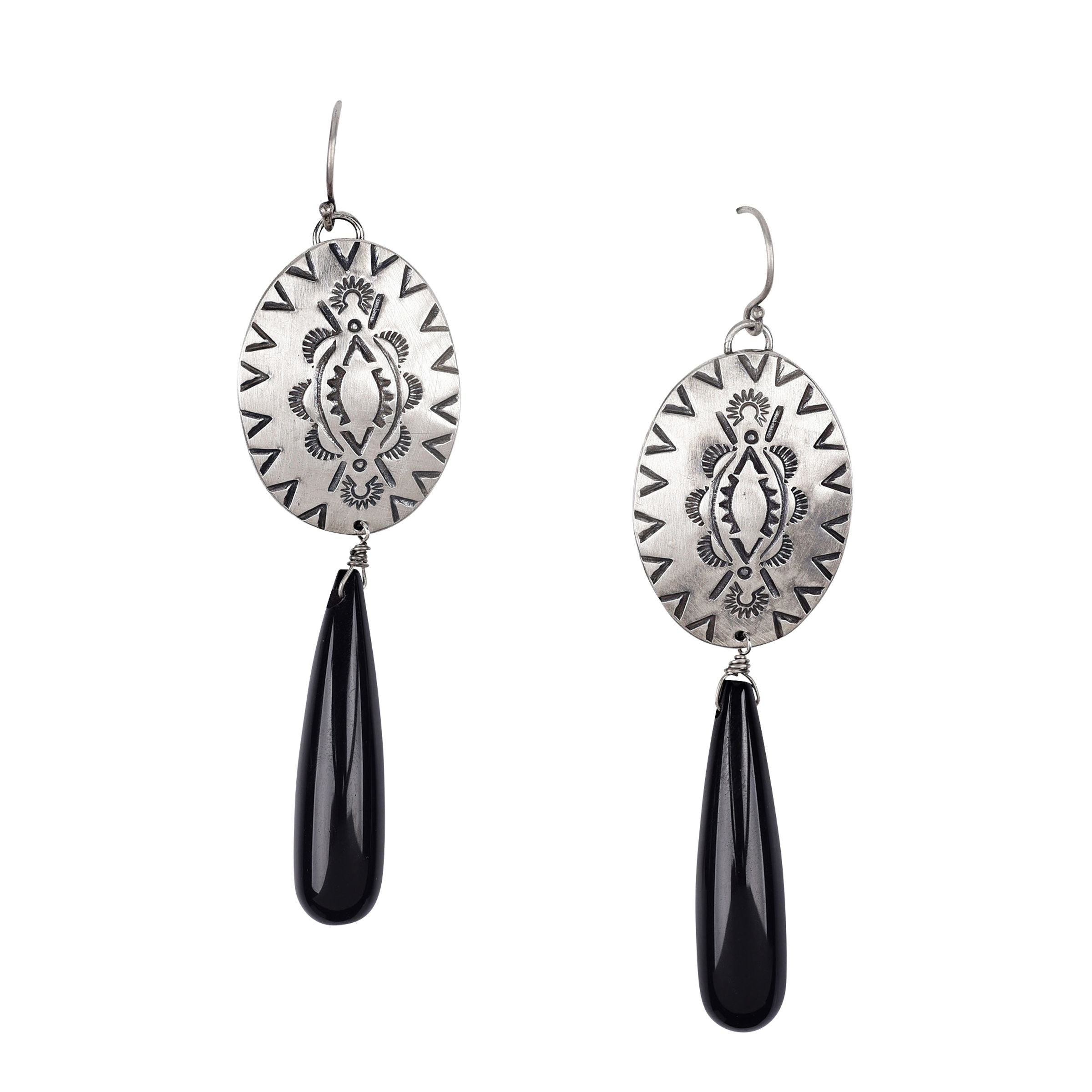 Coal Drop Earrings