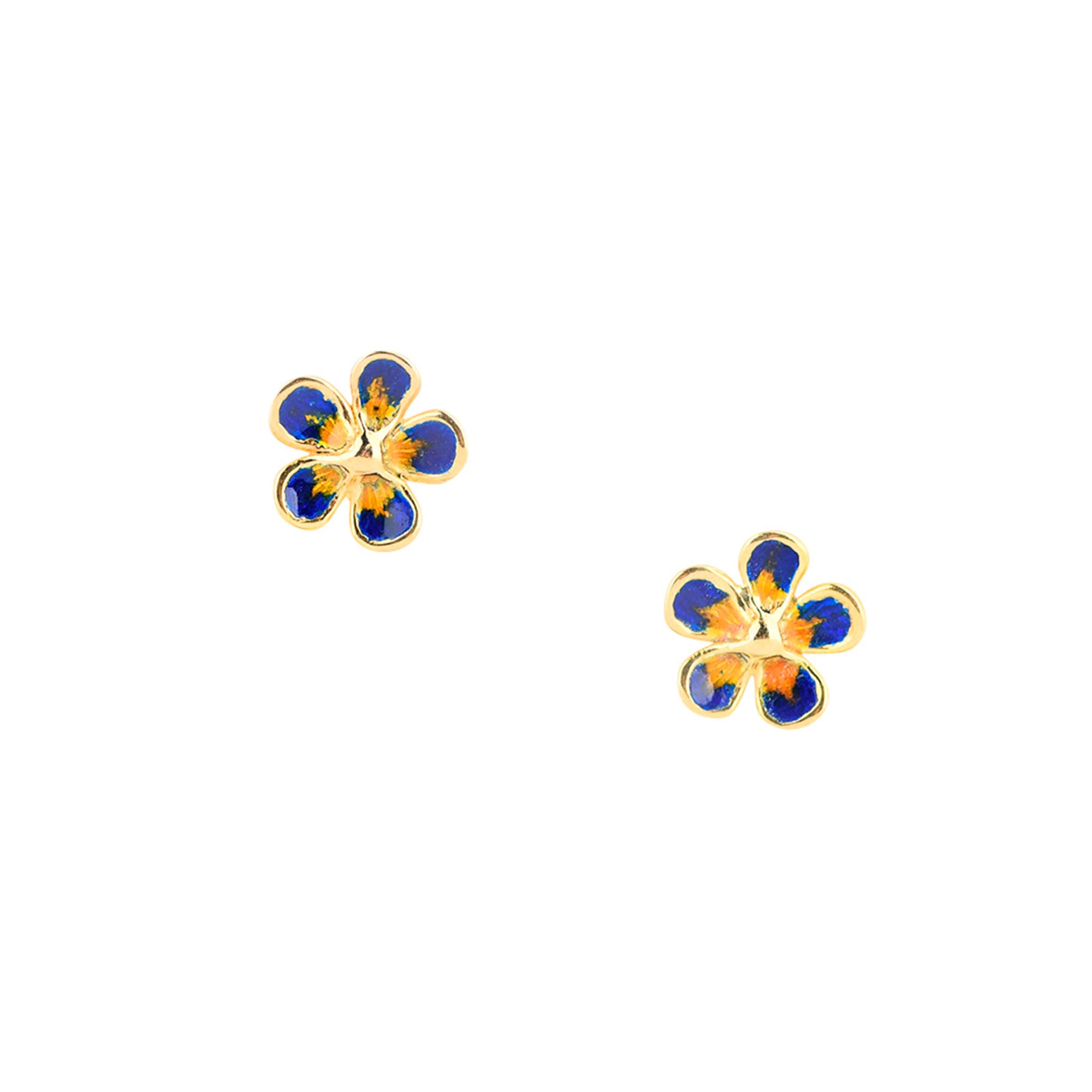 Golden Blossom Earrings