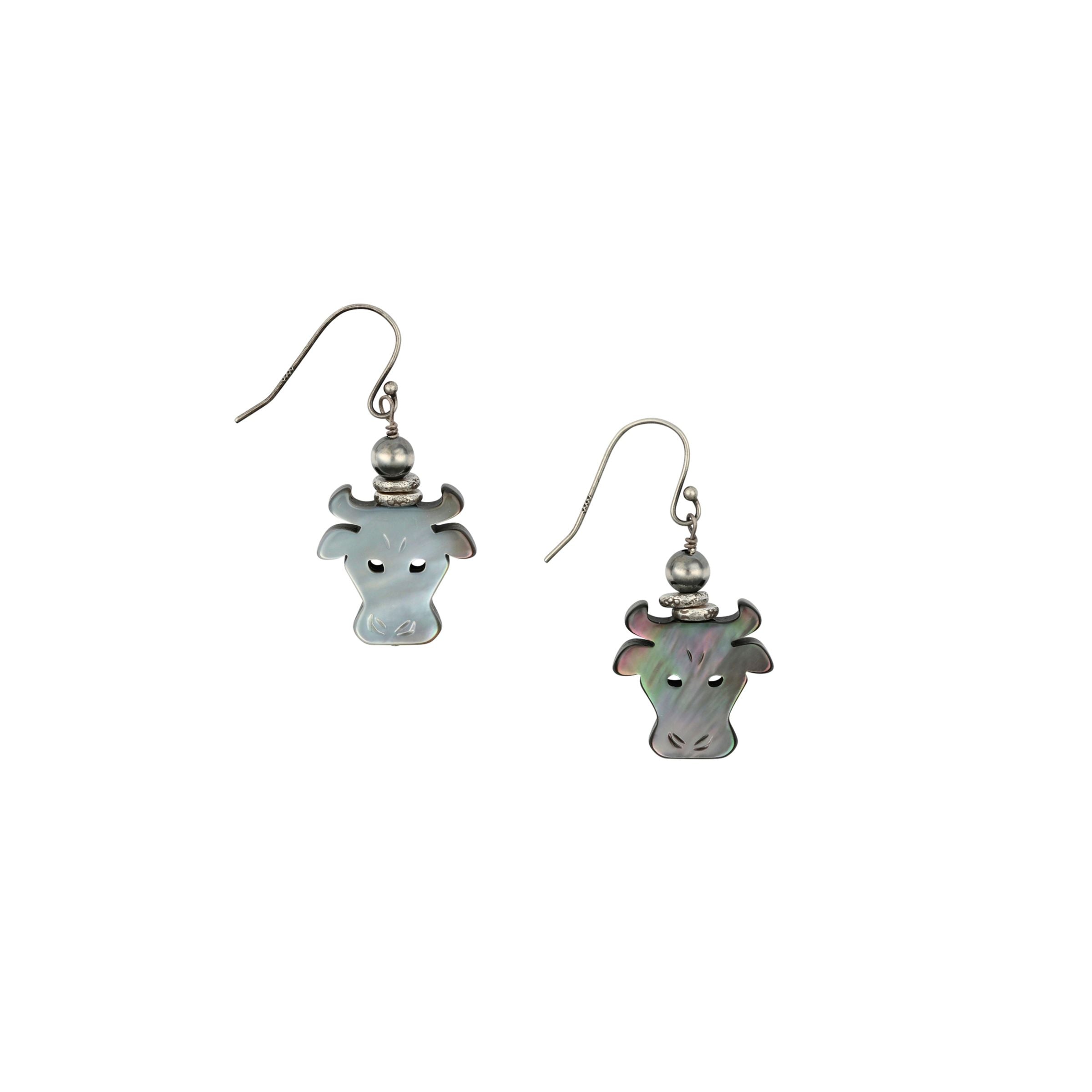 Bull Moon Earrings