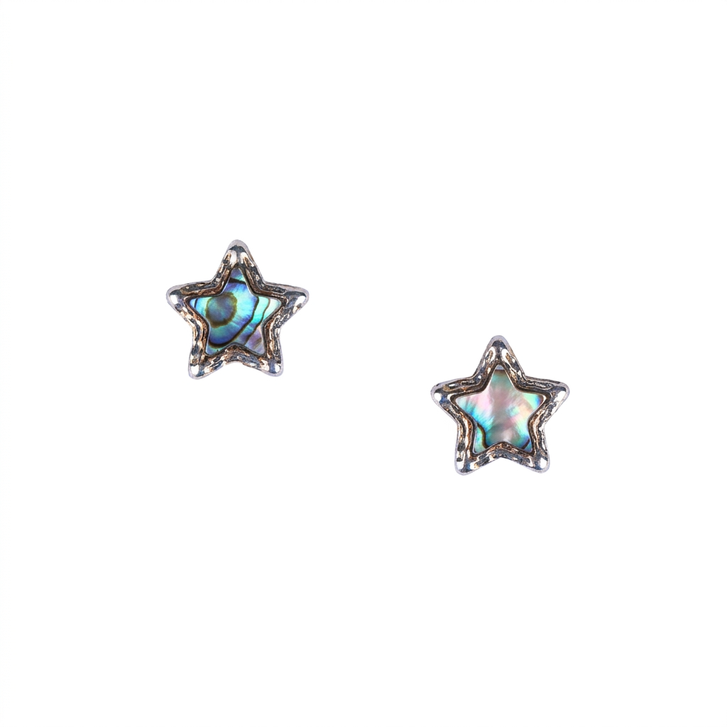 Cowboy Star Stud Earrings