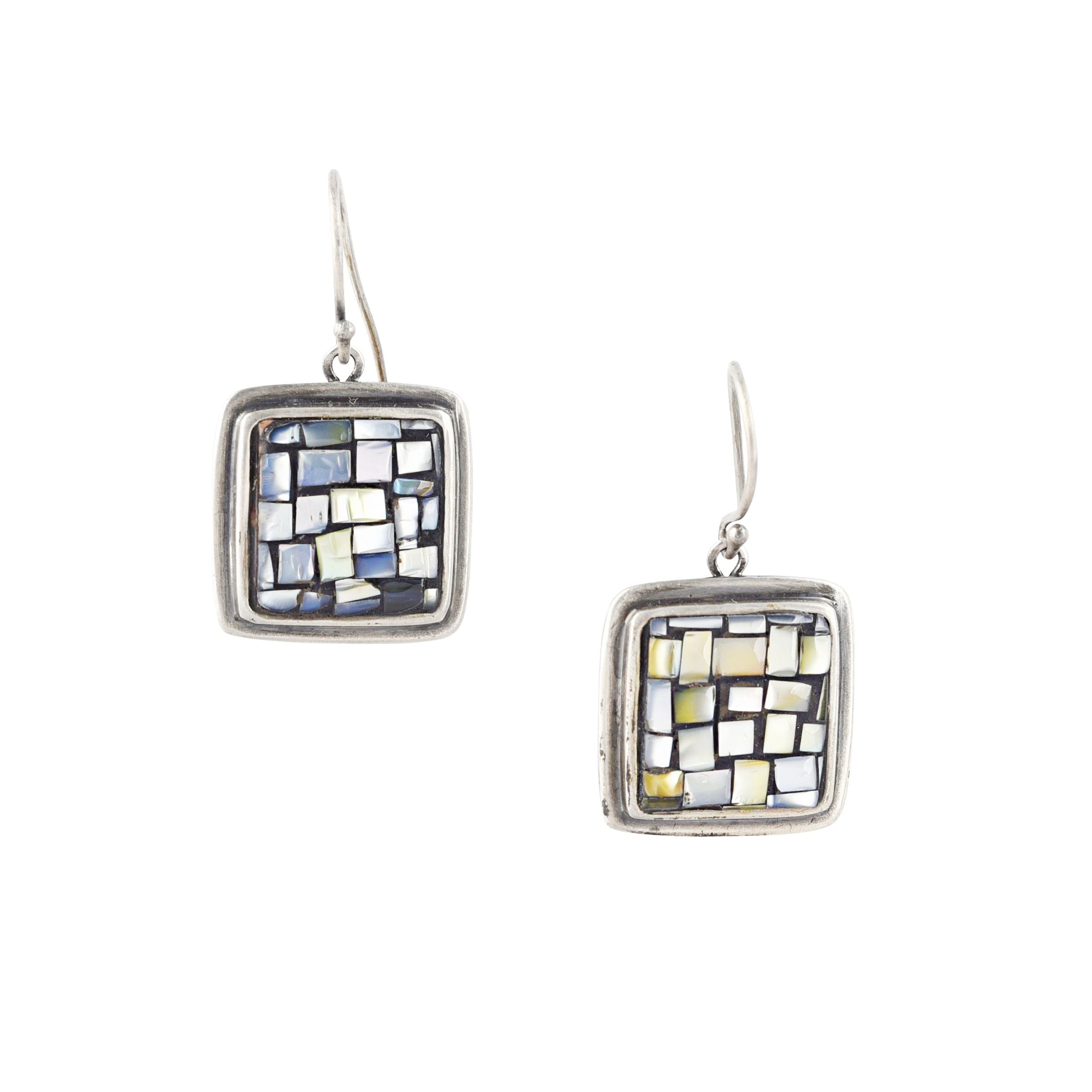 Nomad Mosaic Shell Earrings