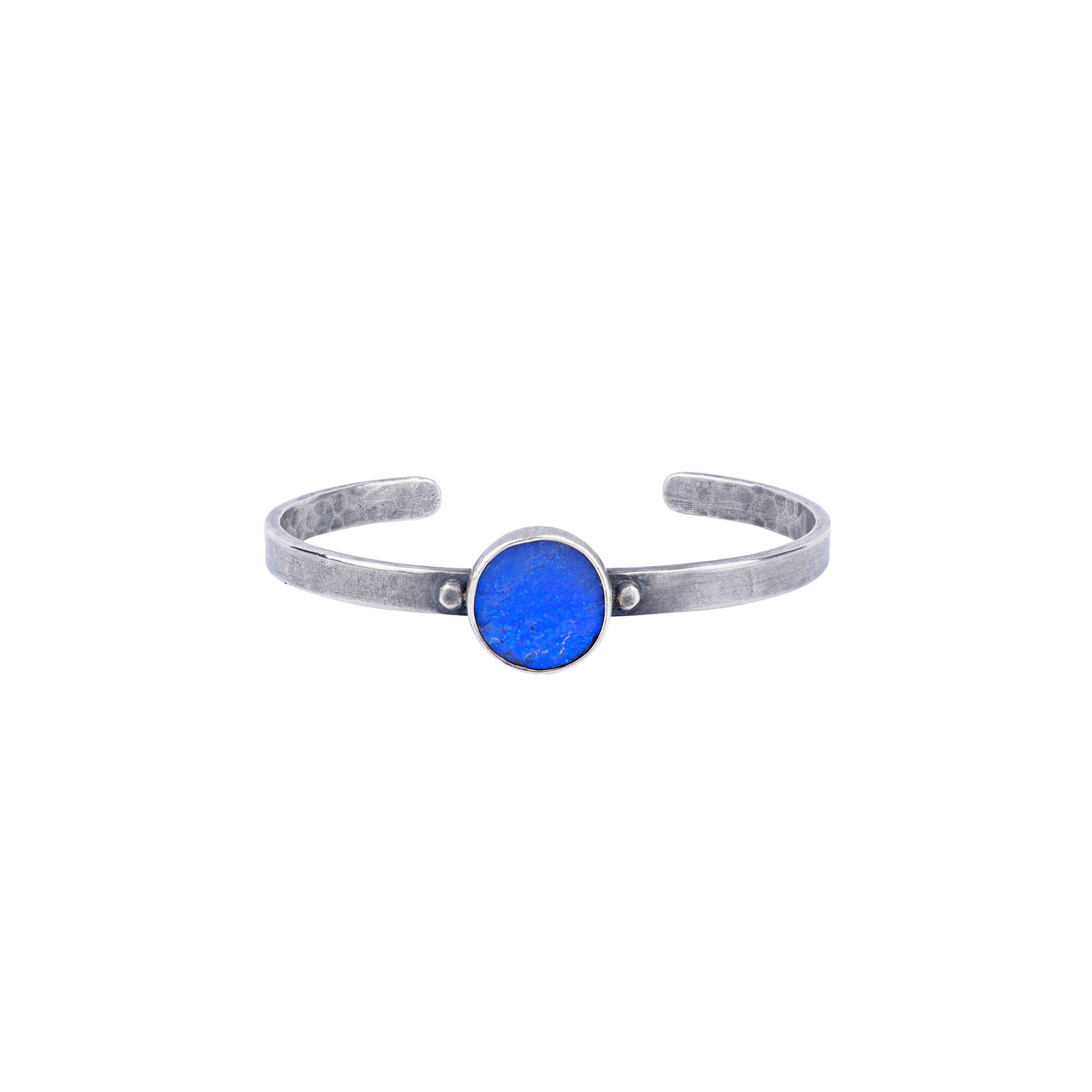 Raw Lapis Nomad Cuff