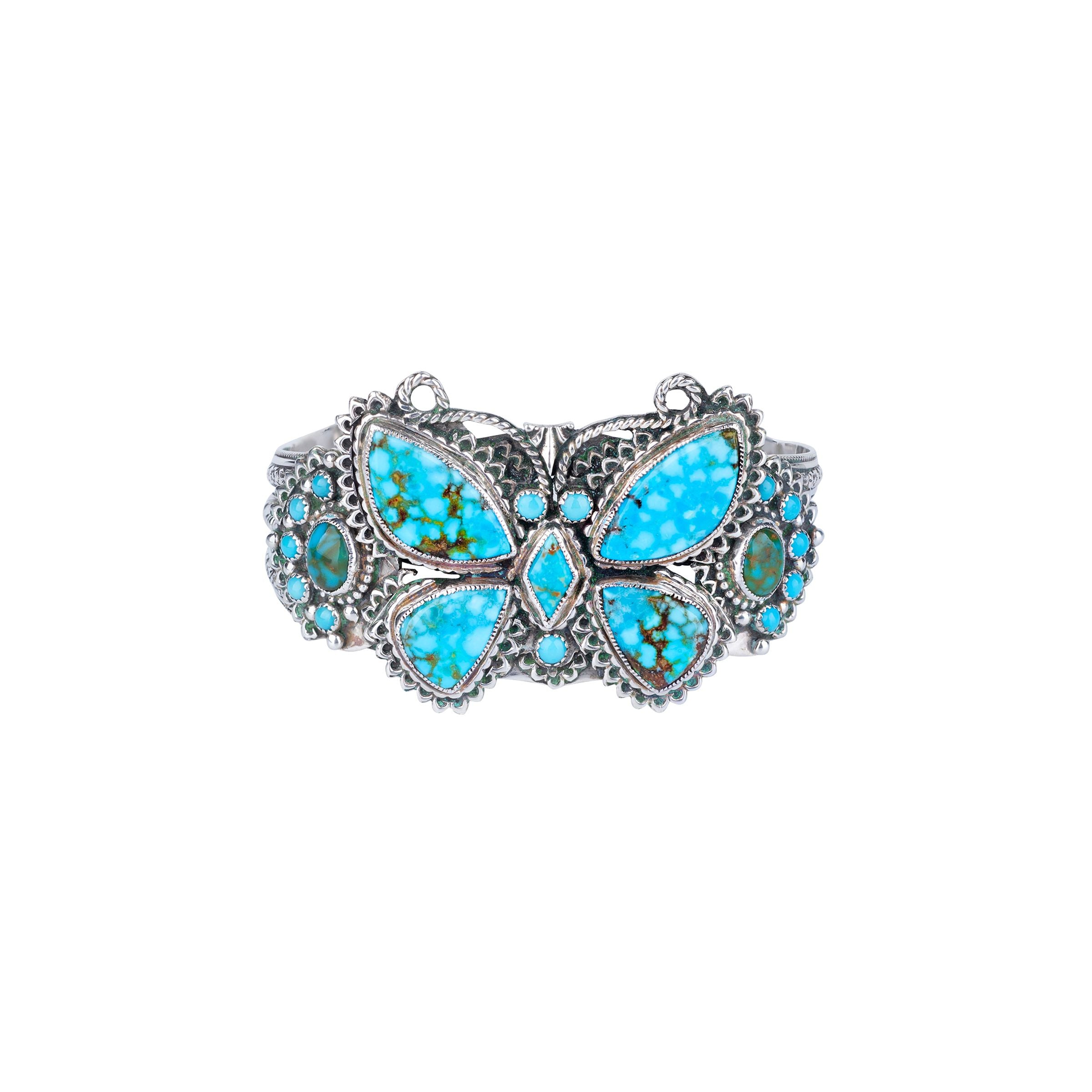 Aldrich Art Turquoise Butterfly Cuff