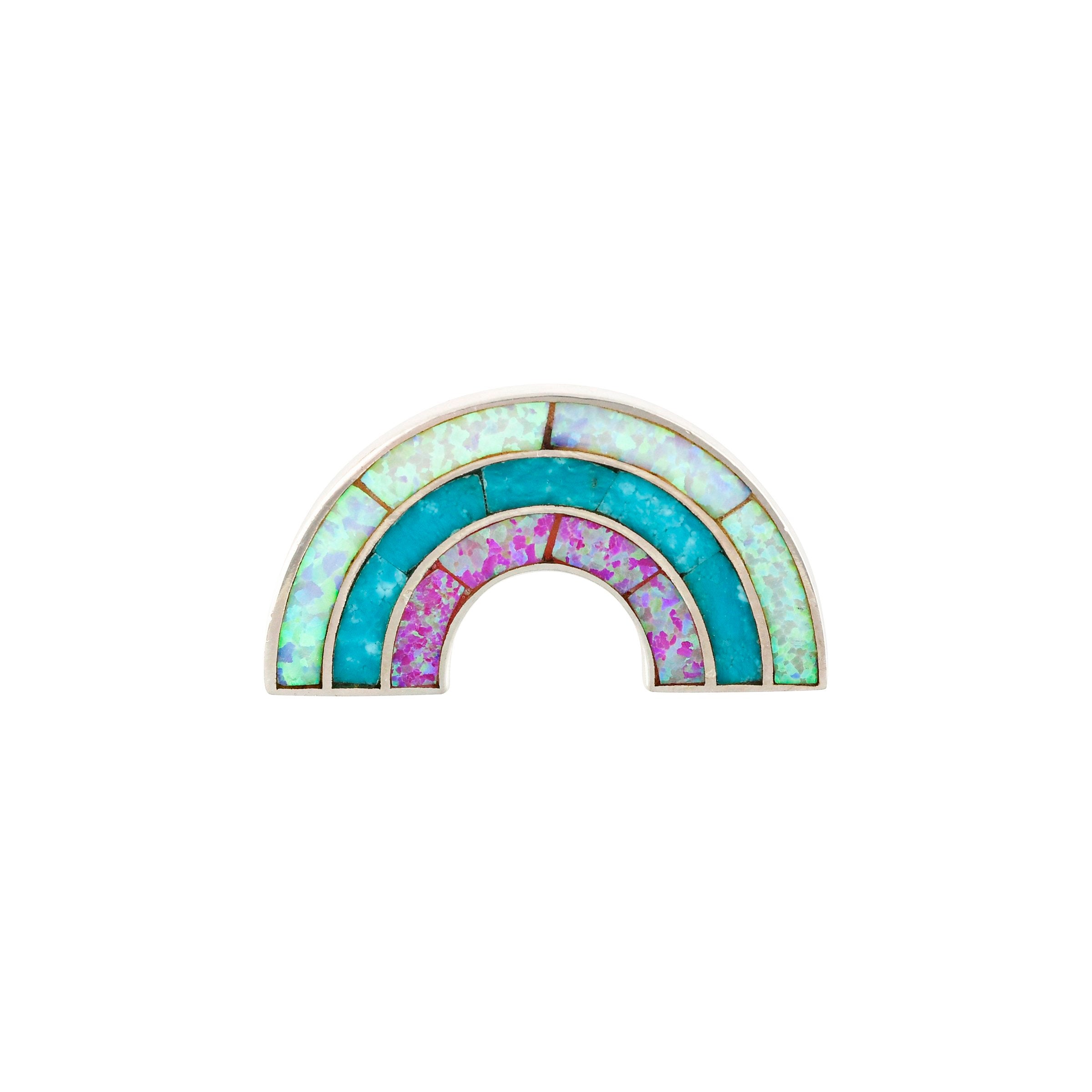 Rainbow Pin - Opal