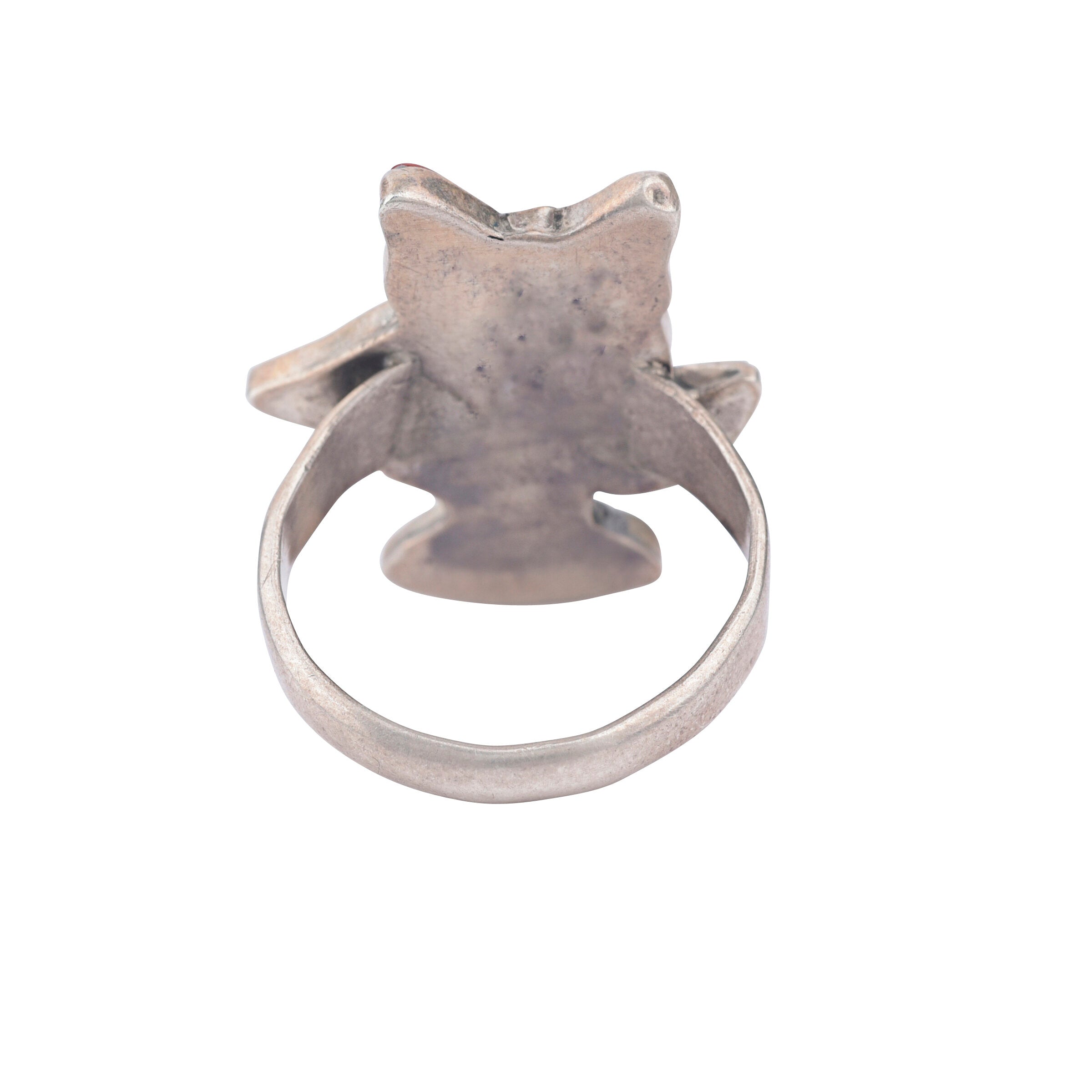 Vintage Zuni Daisy Duck Ring, c. 1970