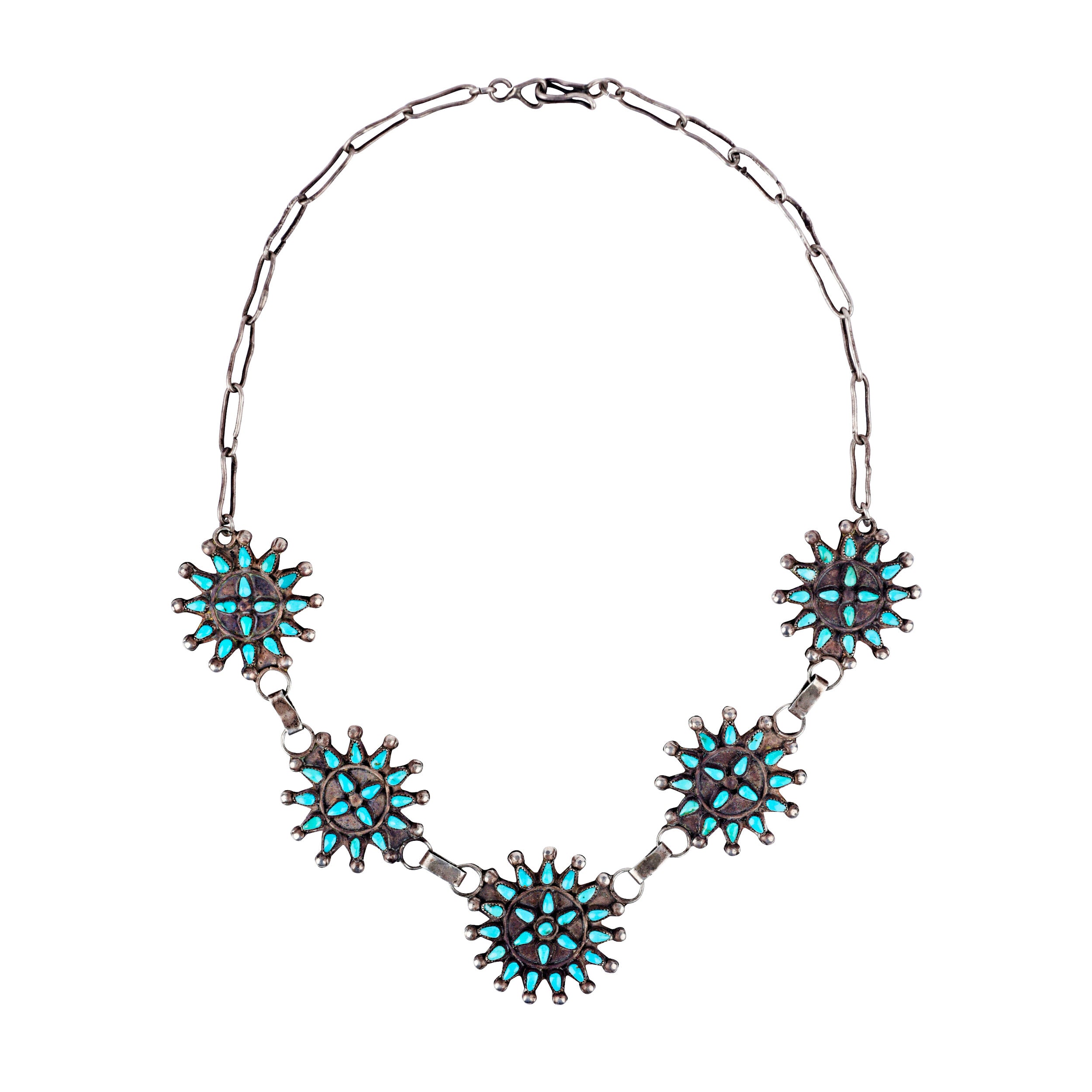 Vintage Zuni Necklace, c. 1940's