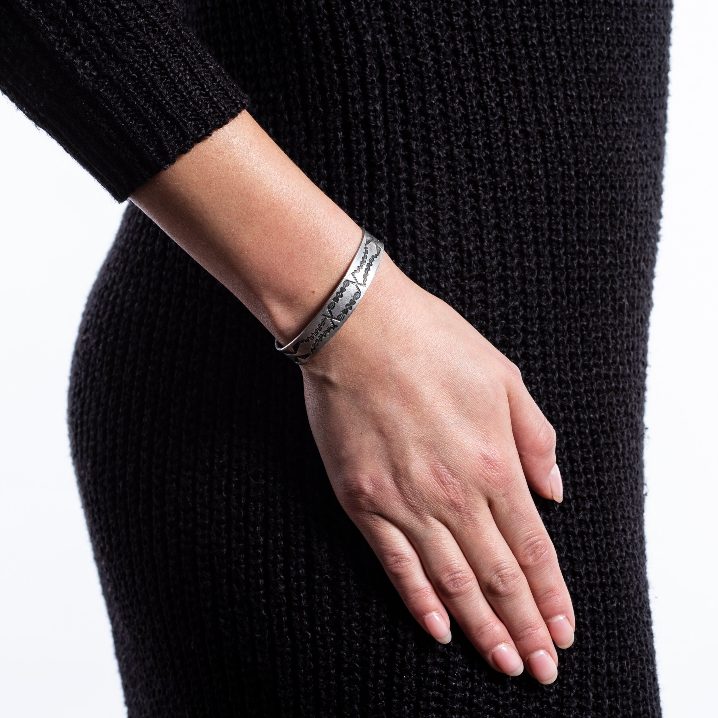 Vintage Stamped Cuff, c. 1960