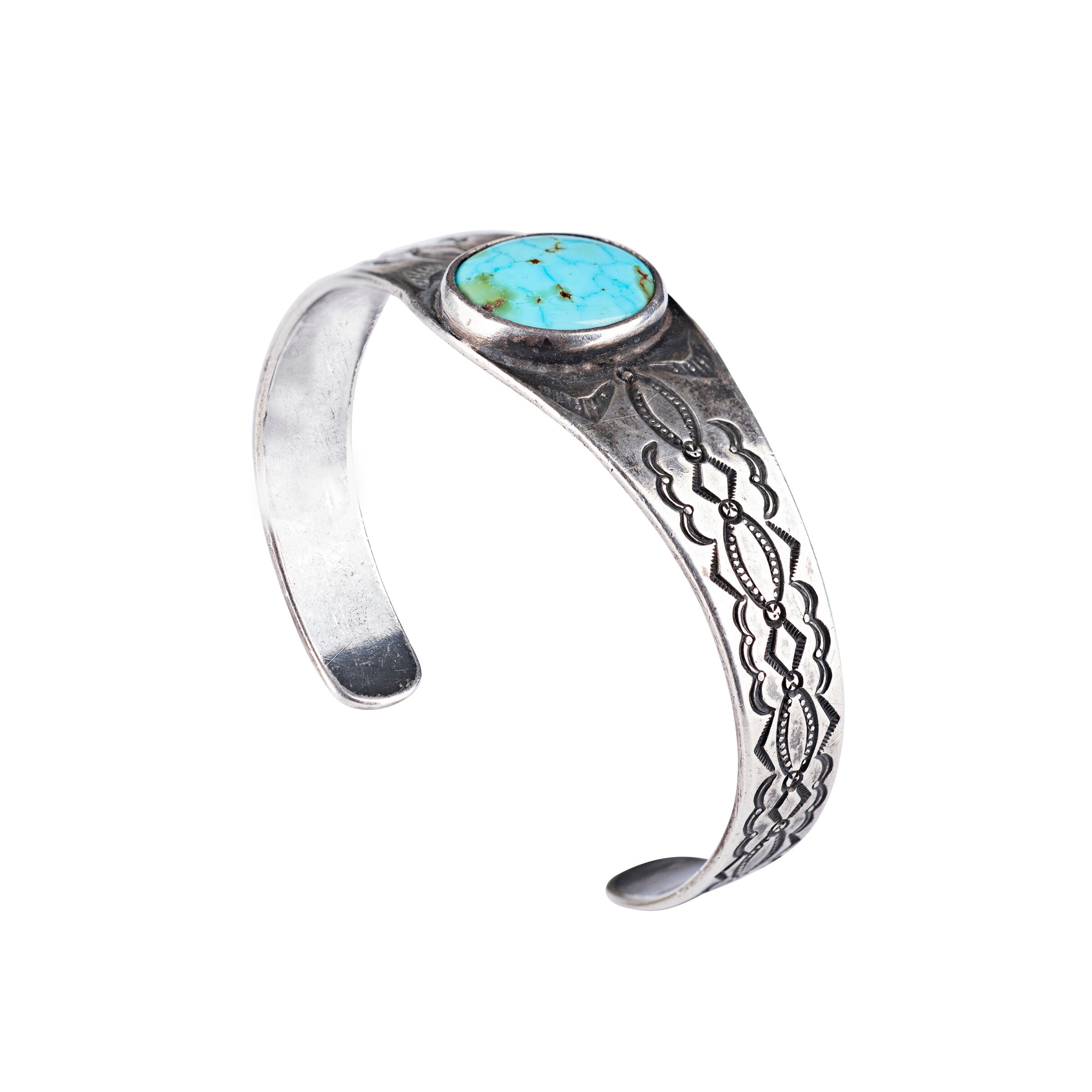 Vintage Stamped Cuff, c. 1940's