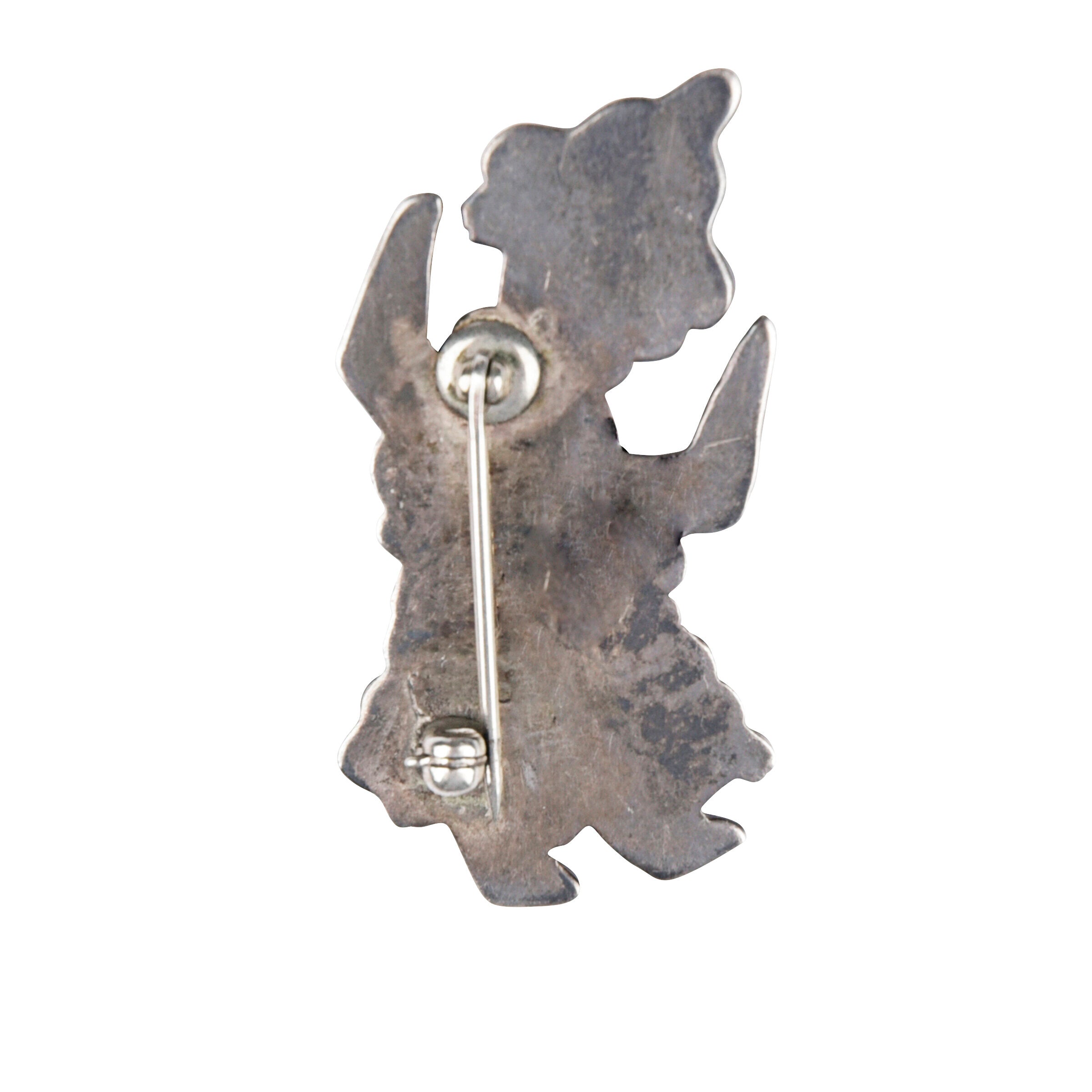 Vintage Zuni Rainbow Pin, c. 1950's