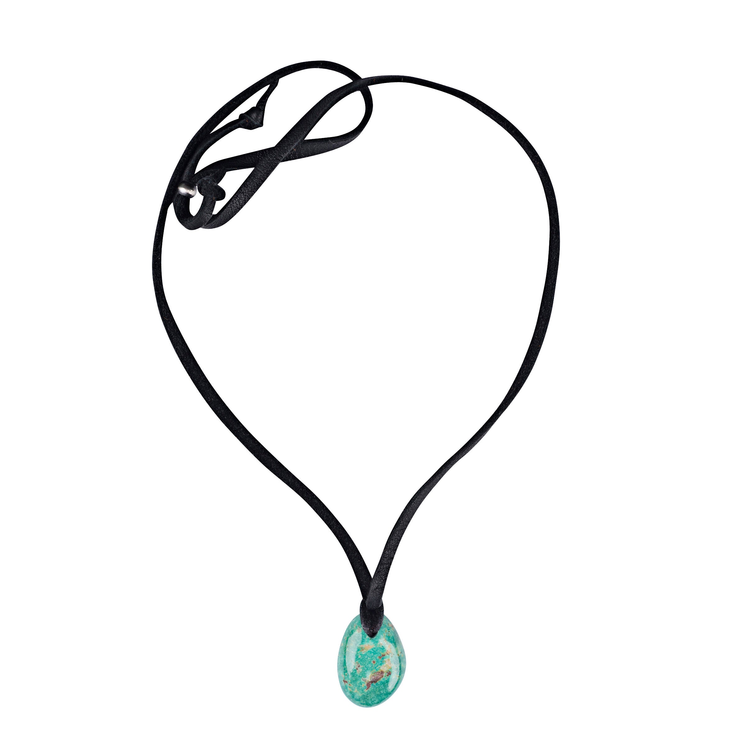Jennifer Medina Turquoise Necklace (Black)