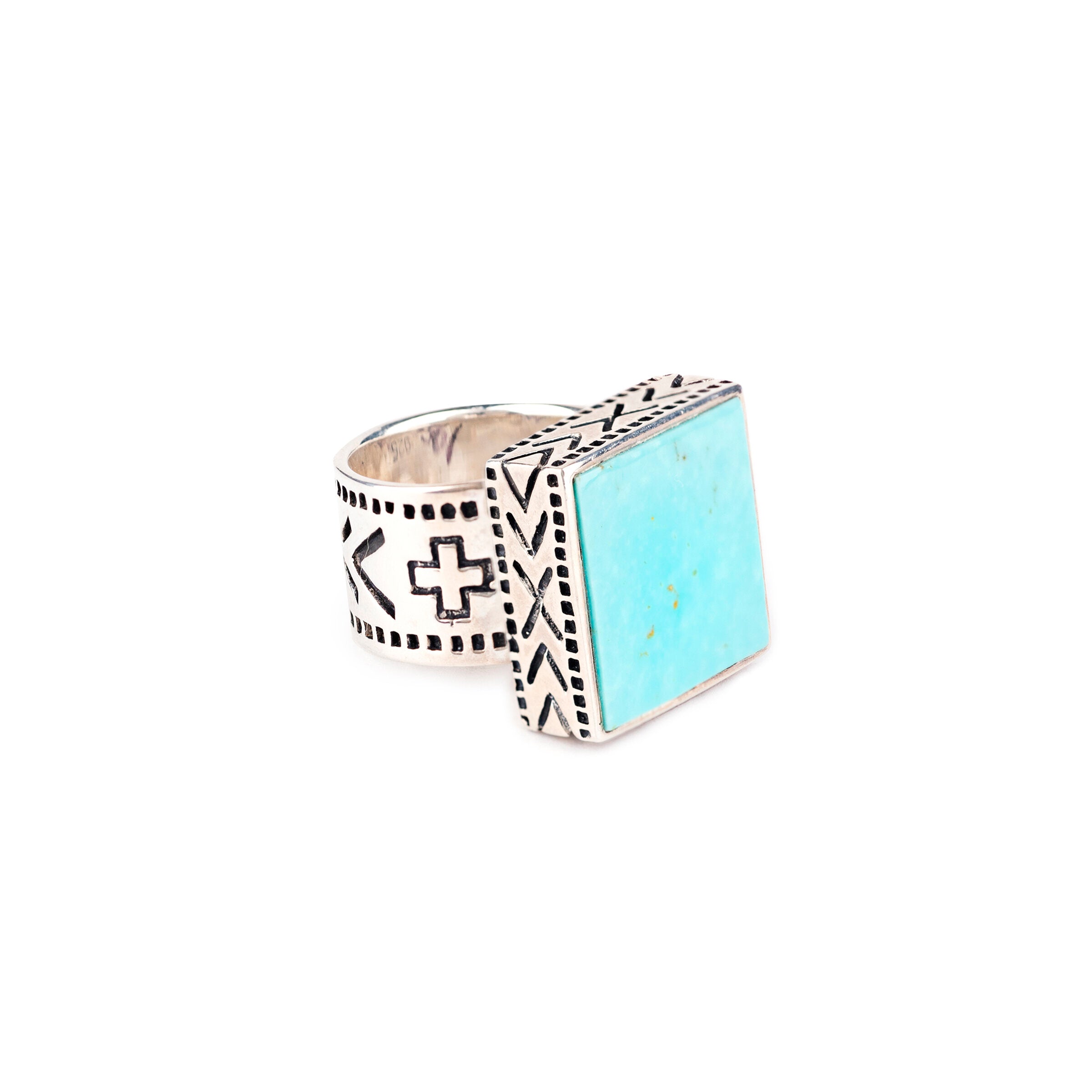 Elevated Turquoise Ring