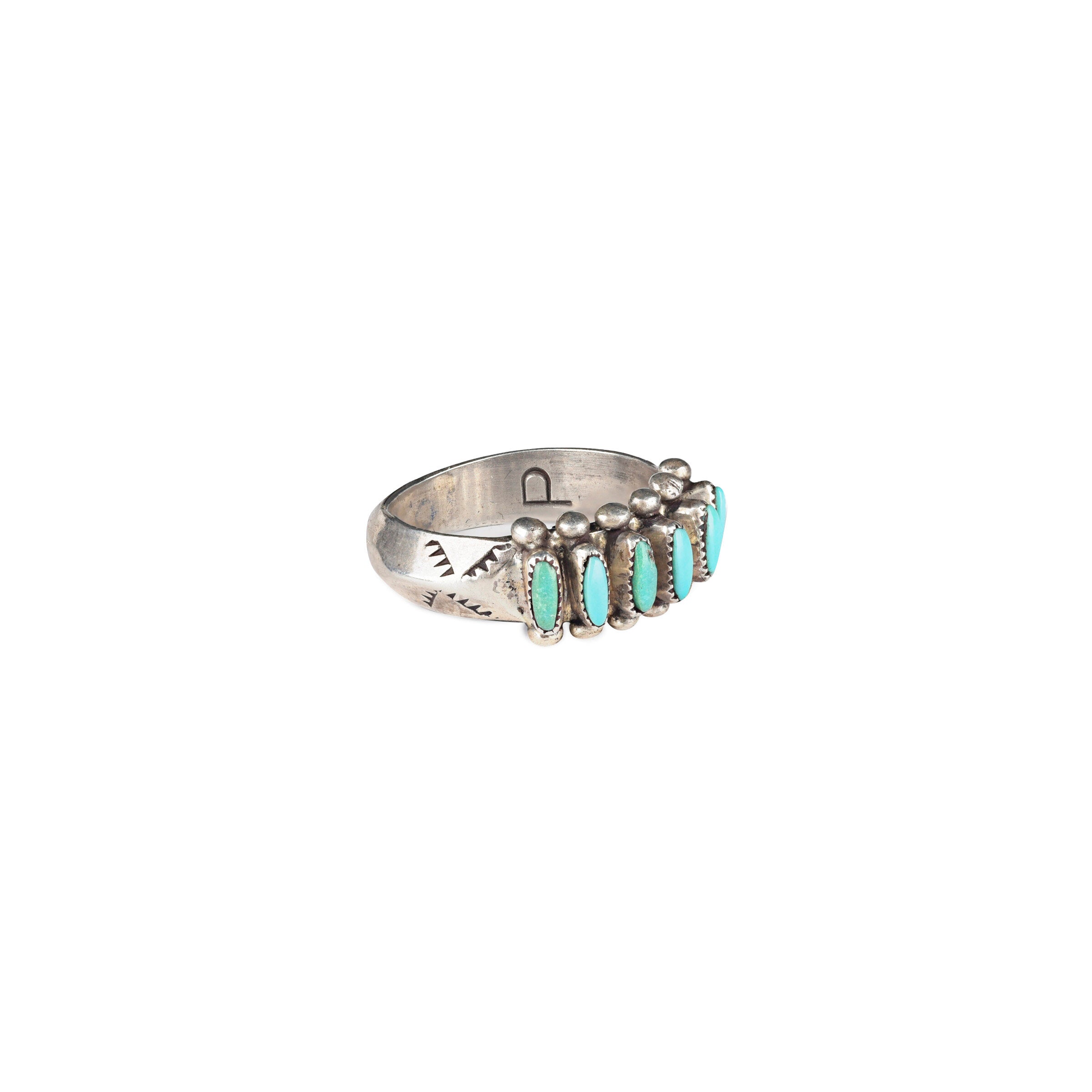 Vintage Zuni Turquoise Ring