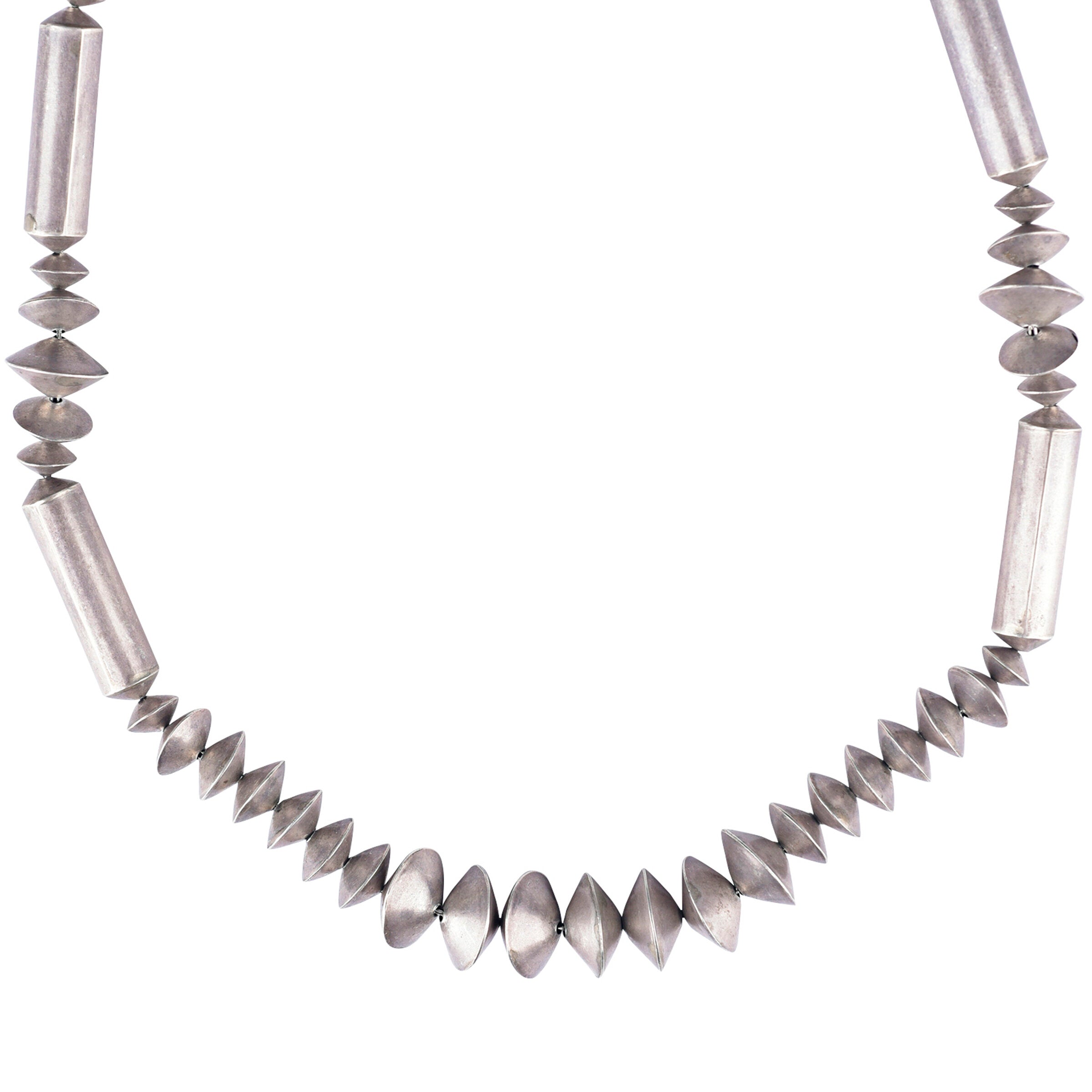 Vintage Barrel Bead Necklace