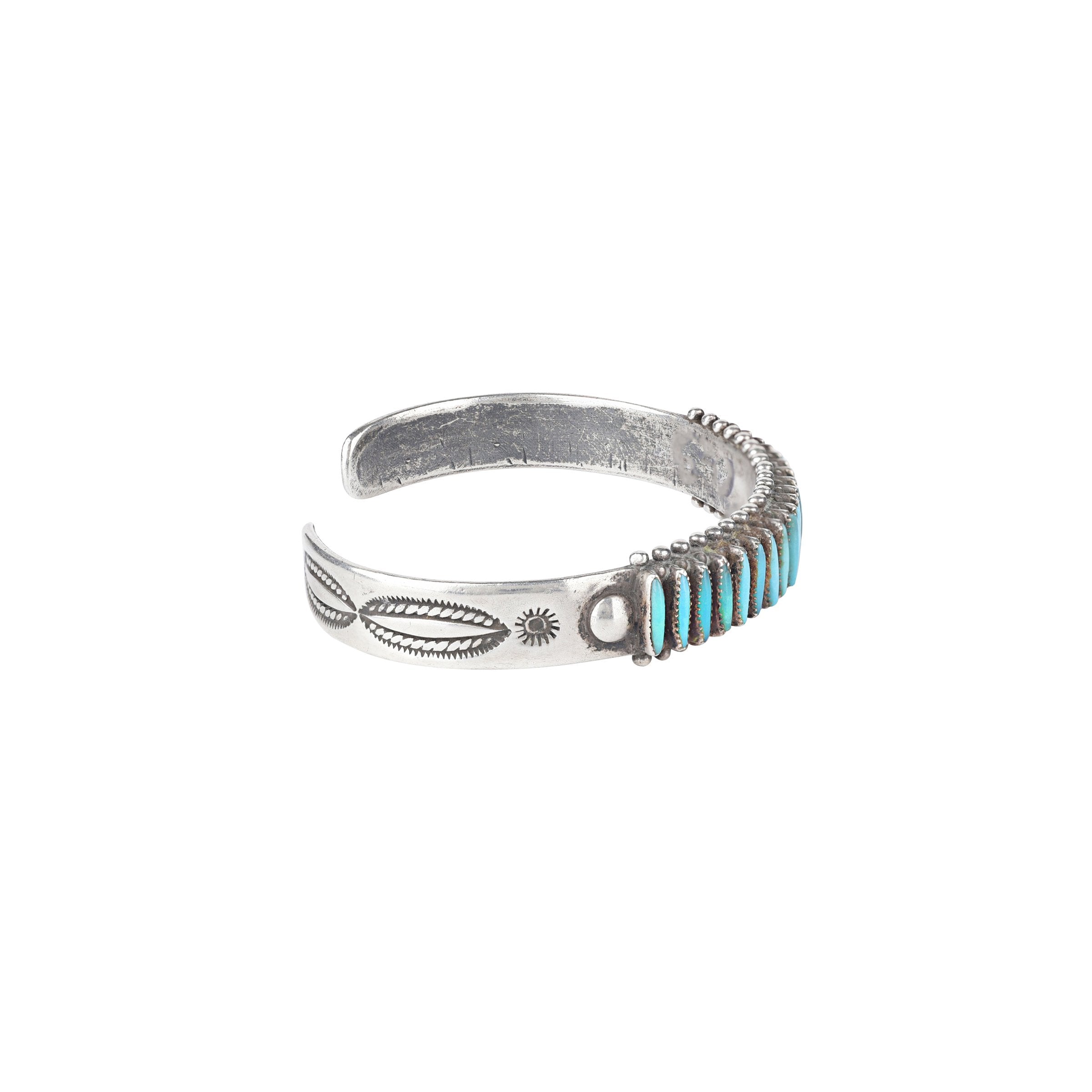 Vintage Zuni Needlepoint Cuff