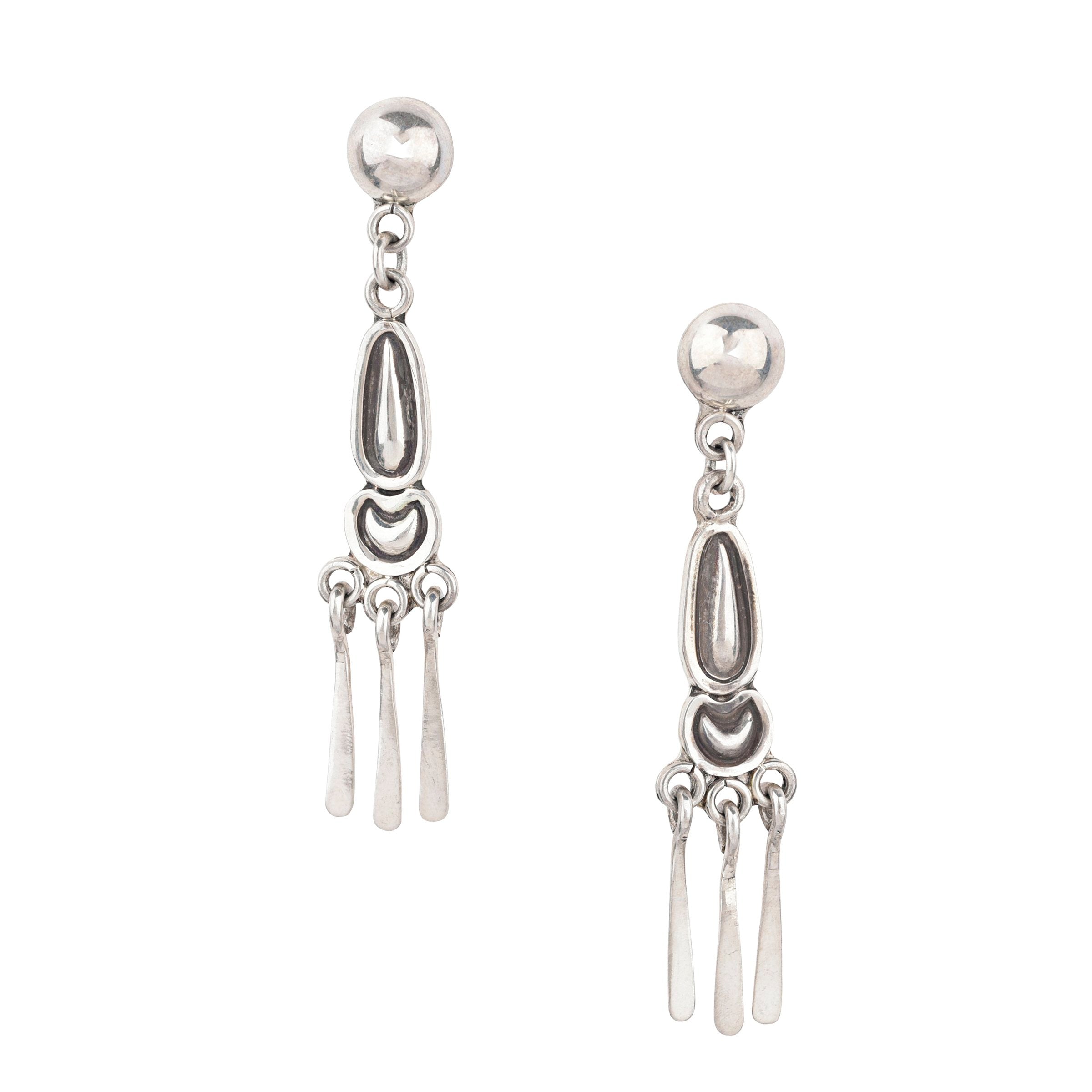 Stacy Gishal Crescent Earrings